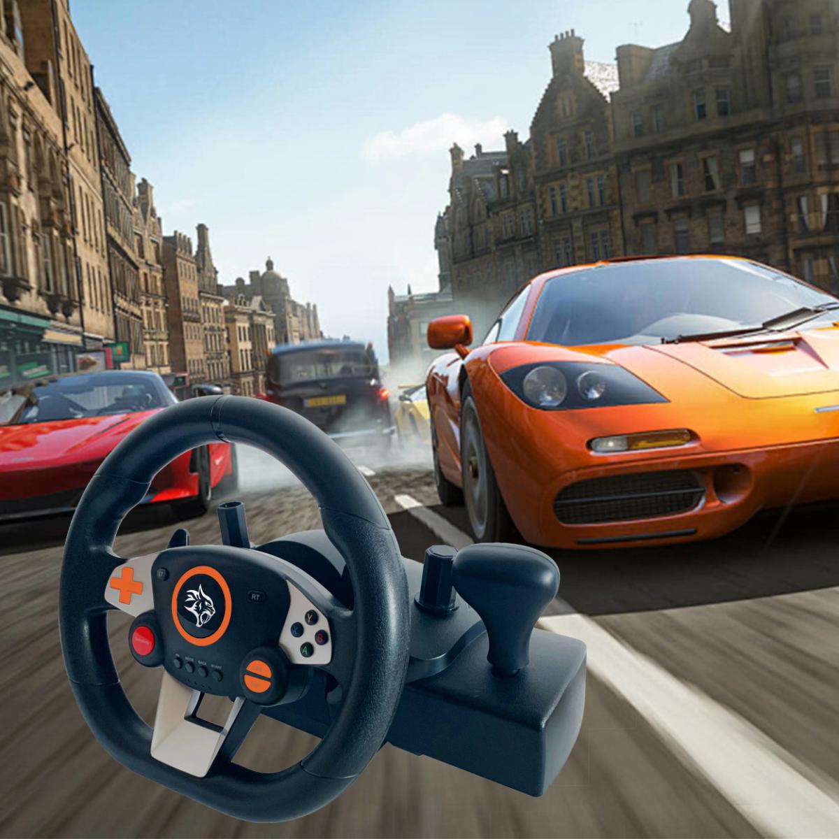 Porodo Universal Gaming Racing Wheel
