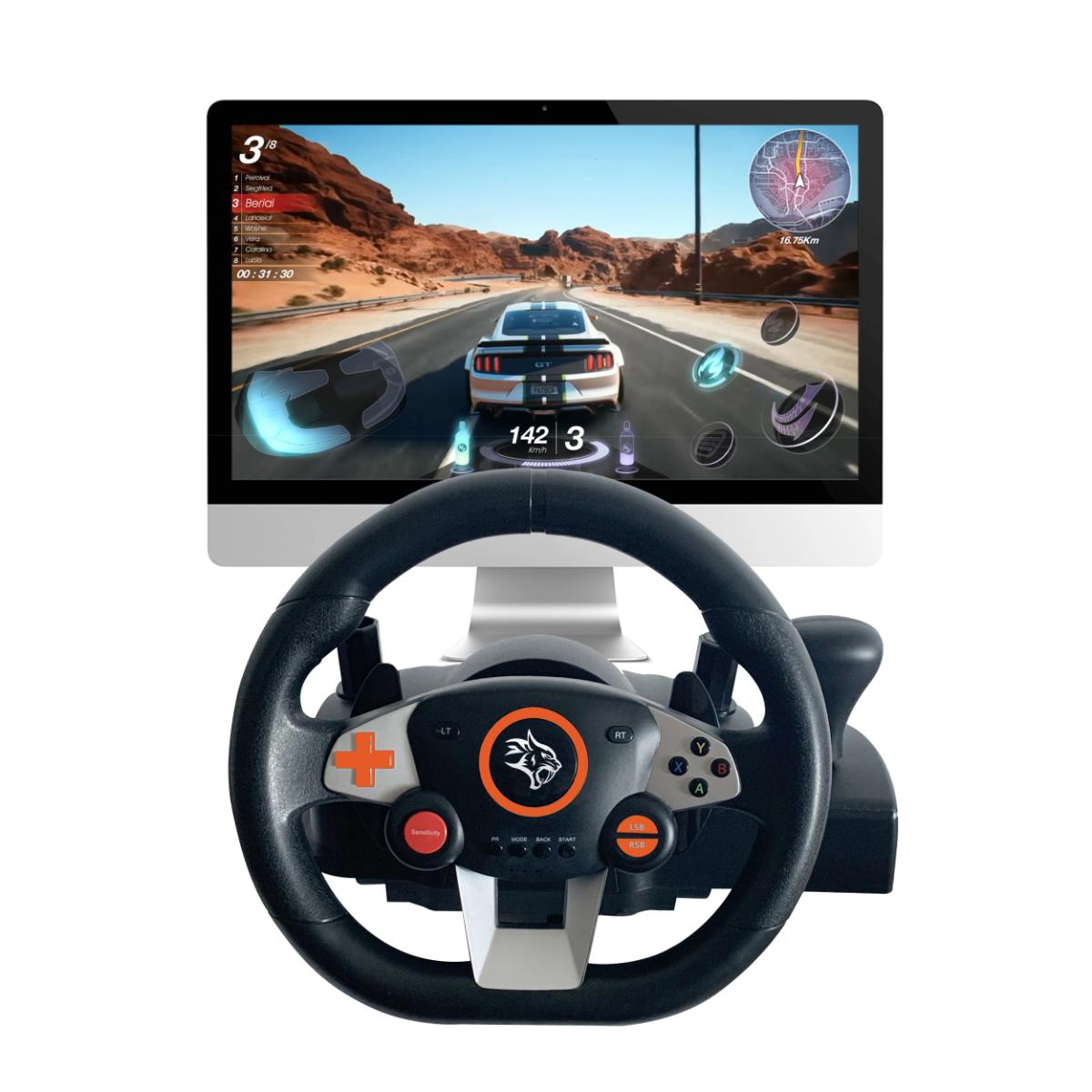 Porodo Universal Gaming Racing Wheel