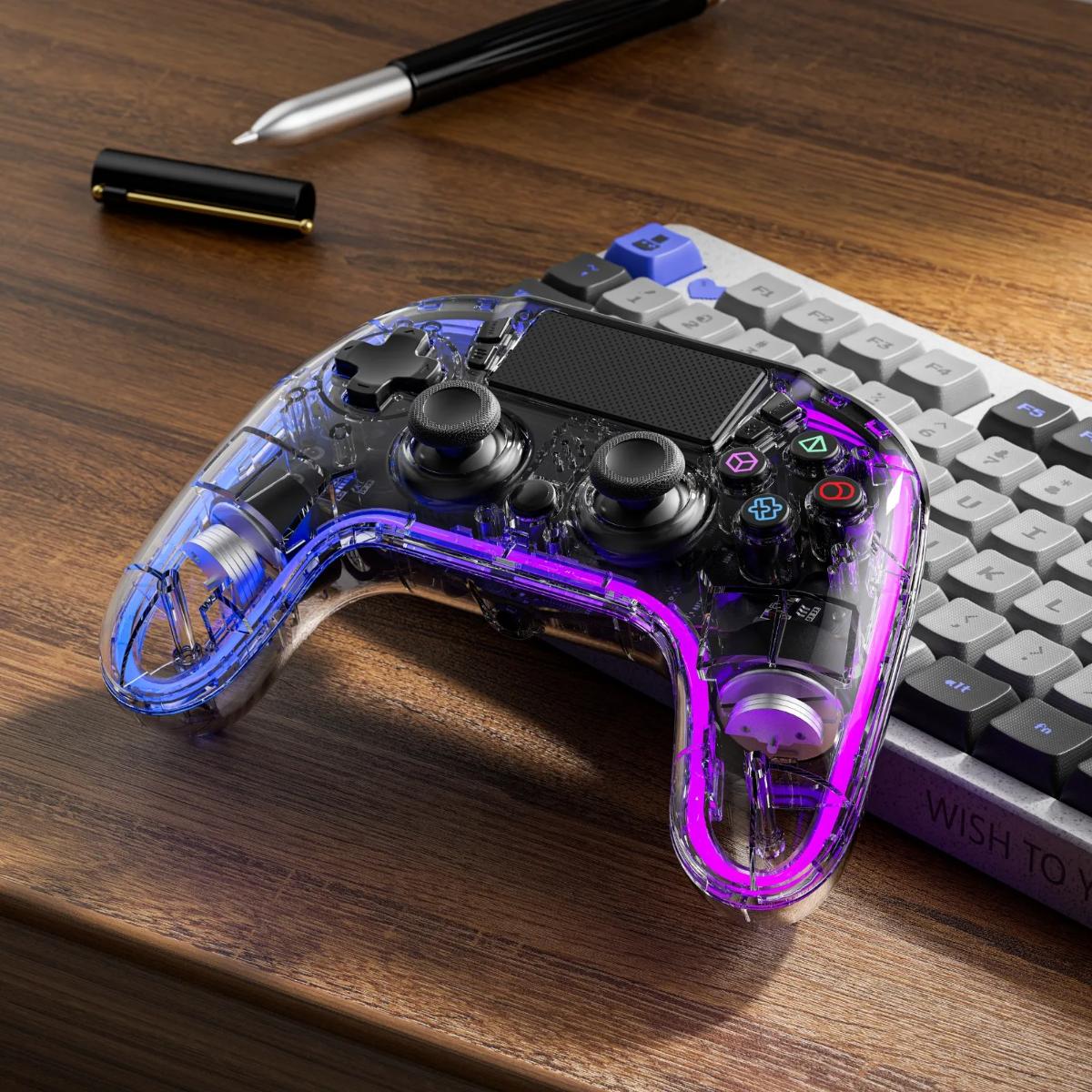Porodo Gaming Crystal Shell PS4 Controller