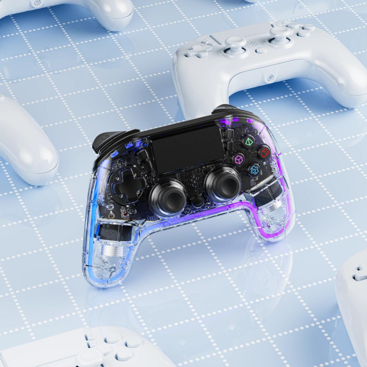 Porodo Gaming Crystal Shell PS4 Controller