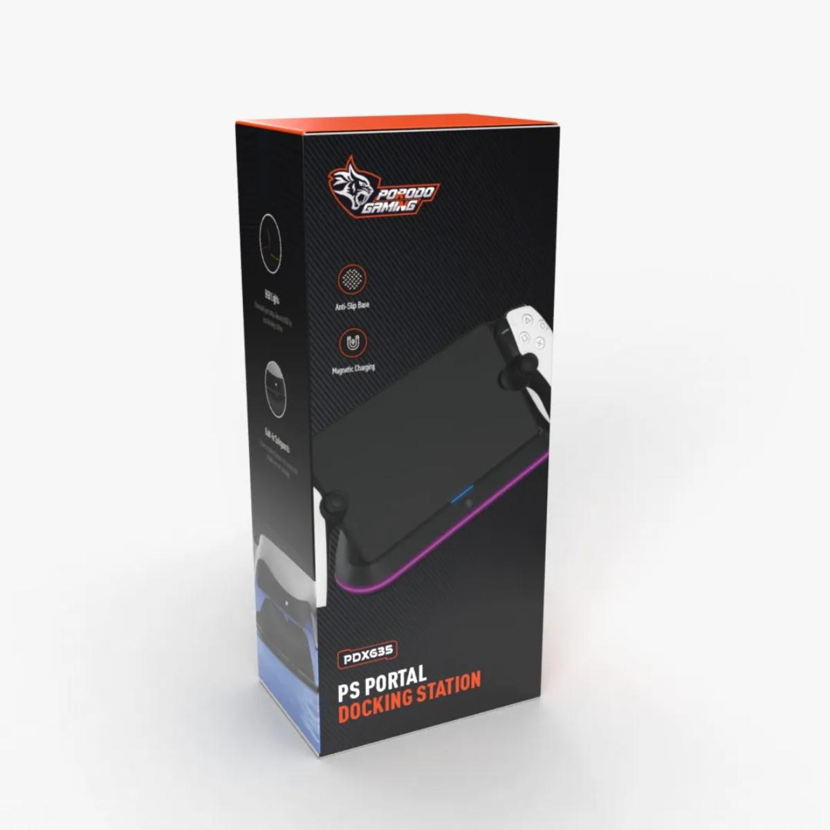 Porodo Gaming RGB Magnetic Charging Dock