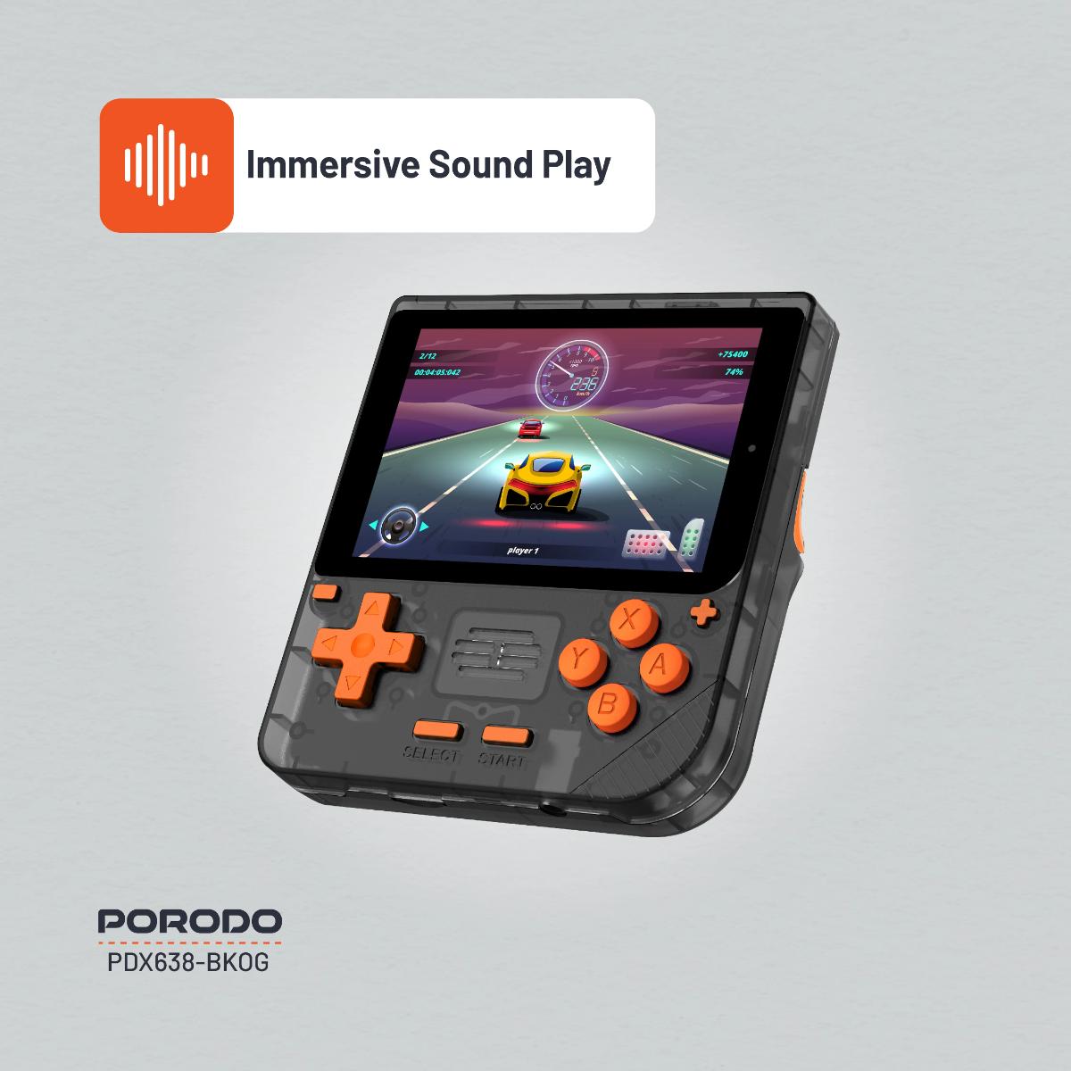 Porodo Gaming Retro Arcade Gaming Console