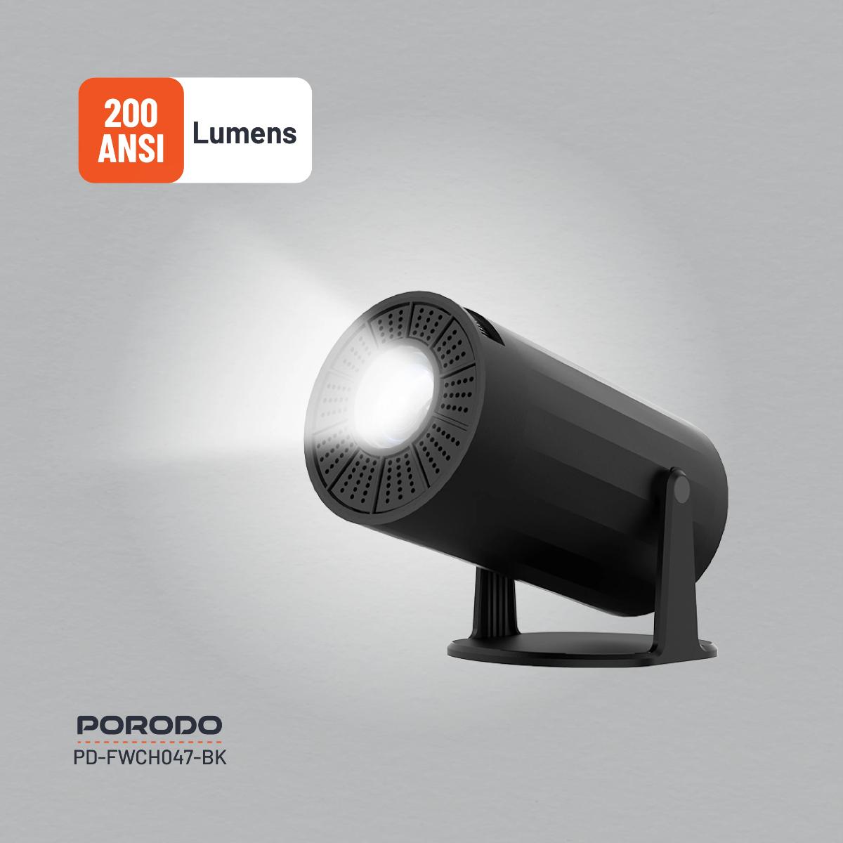 Porodo 4K Android Gaming Projector