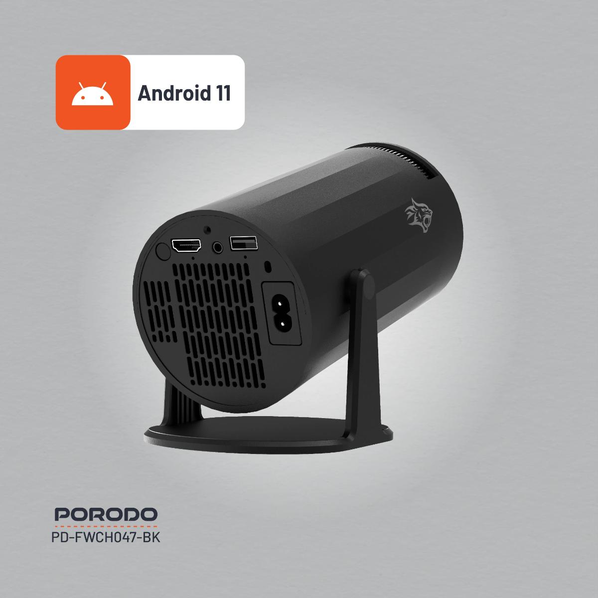 Porodo 4K Android Gaming Projector