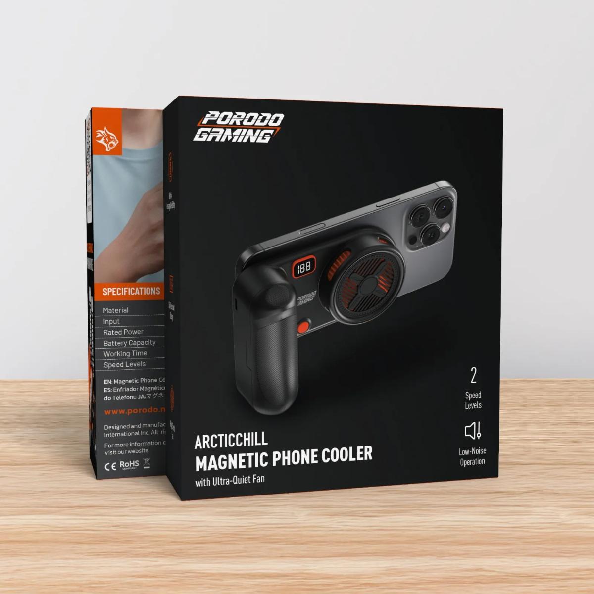 Porodo Gaming ArcticChill Magnetic Phone Cooler