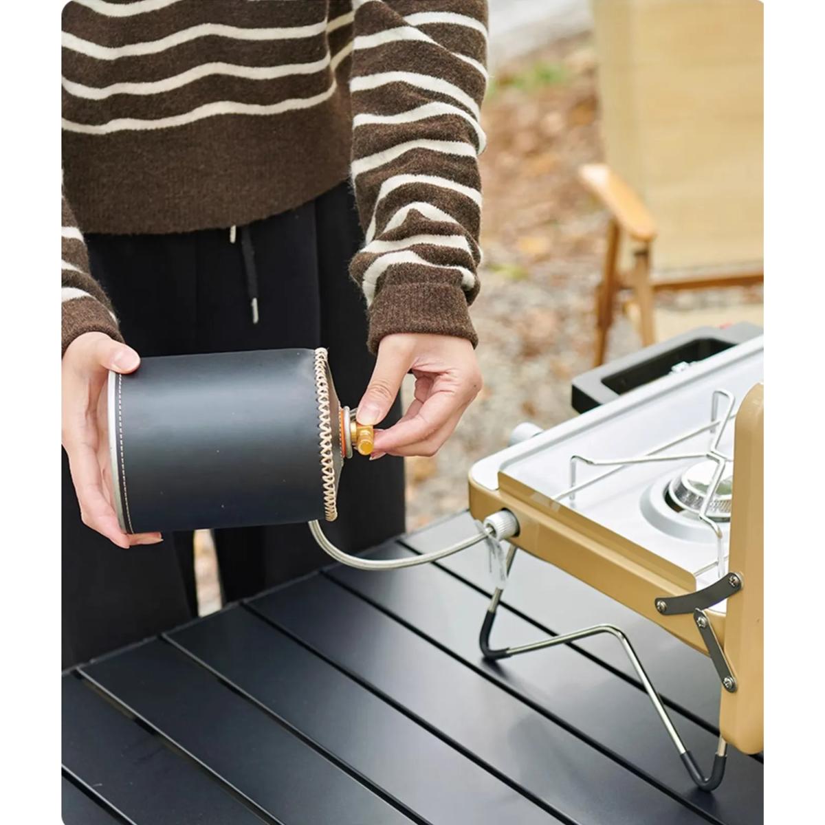 Porodo Lifestyle Dual Burner Foldable Camping Stove