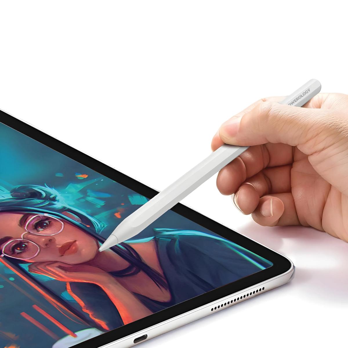 Powerology Active Stylus Pen Stylet gestuel Intelligent