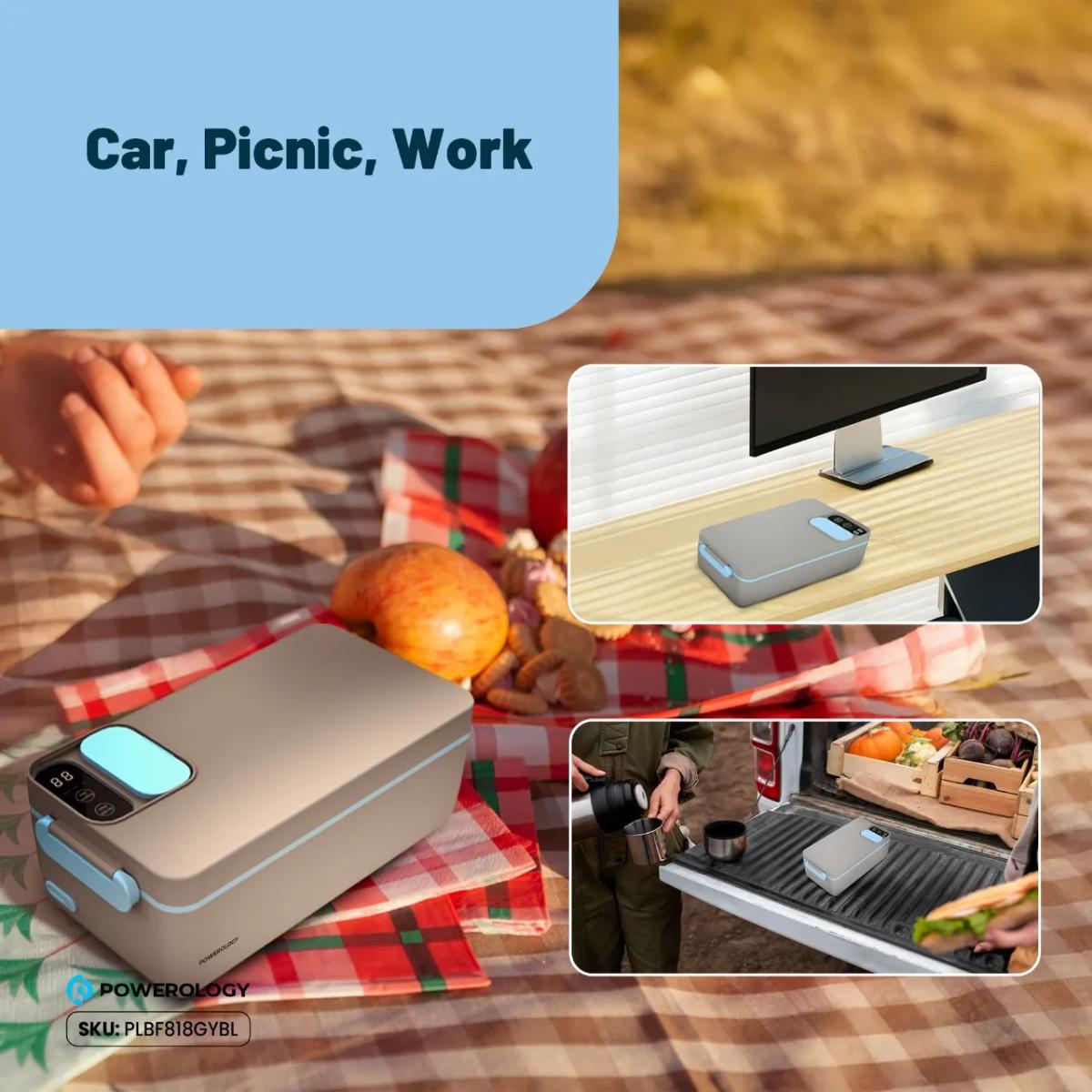 Powerology Lumo Portable Heated Lunch Box