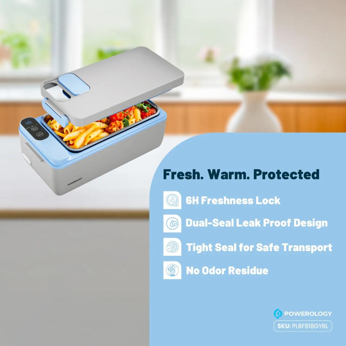 Powerology Lumo Portable Heated Lunch Box