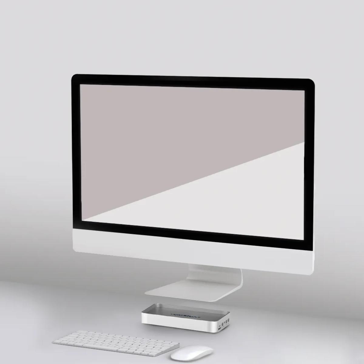 Powerology 8-in-1 iMac Stand & USB-C Hub
