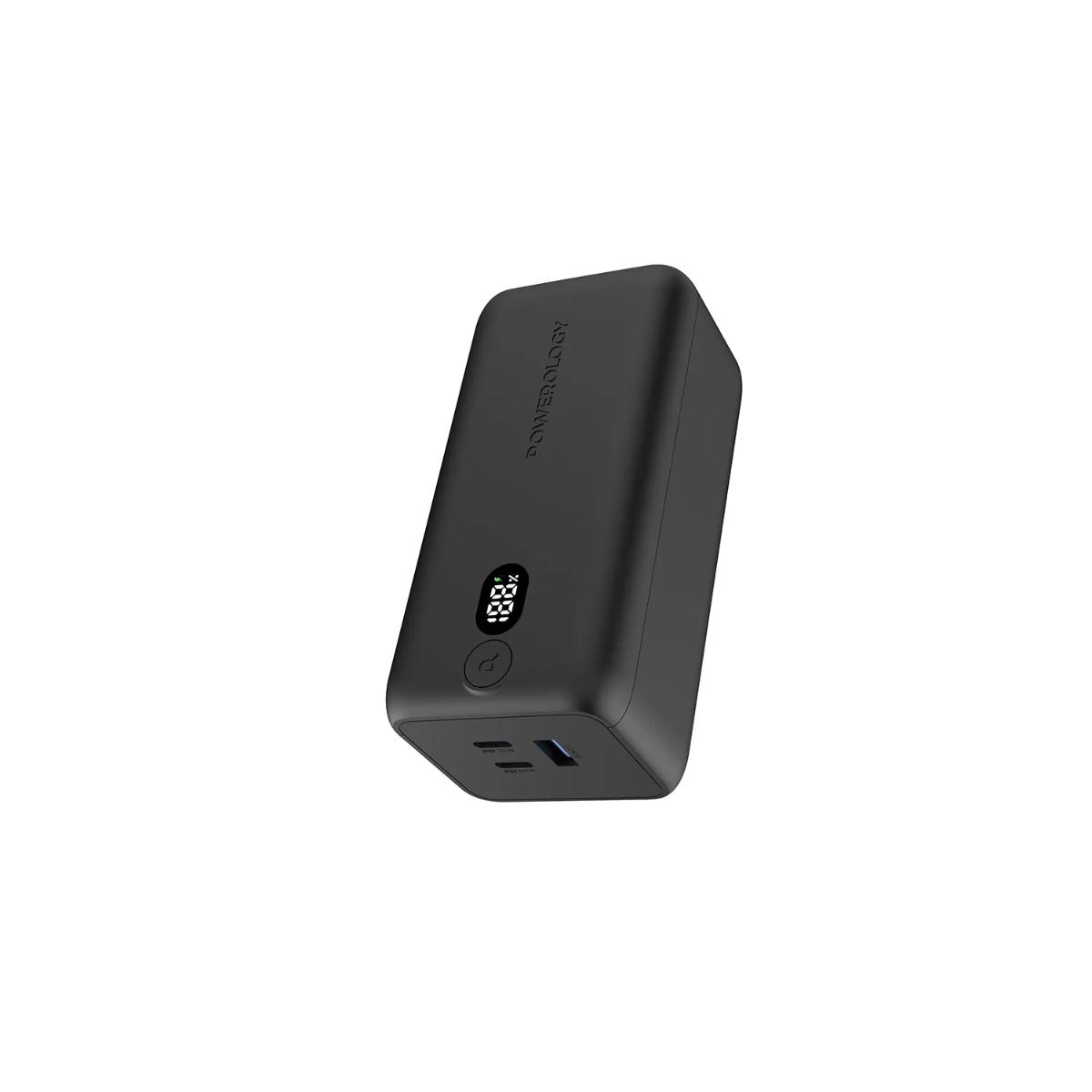 Powerology Onyx 30000mAh 4-Port Portable Charger