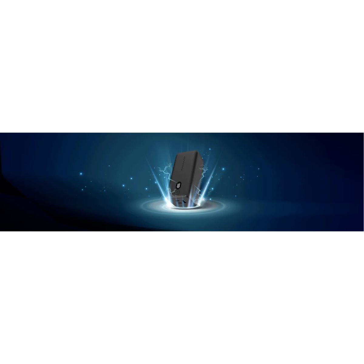 Powerology Onyx 30000mAh 4-Port Portable Charger