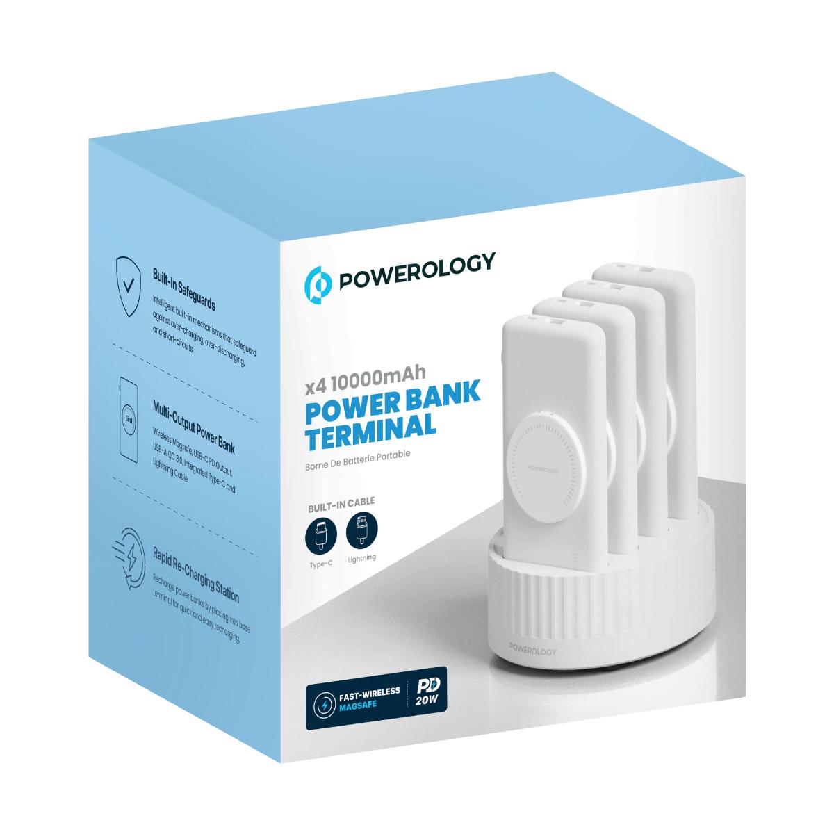 Powerology *4 10000mAh Powerbank Terminal