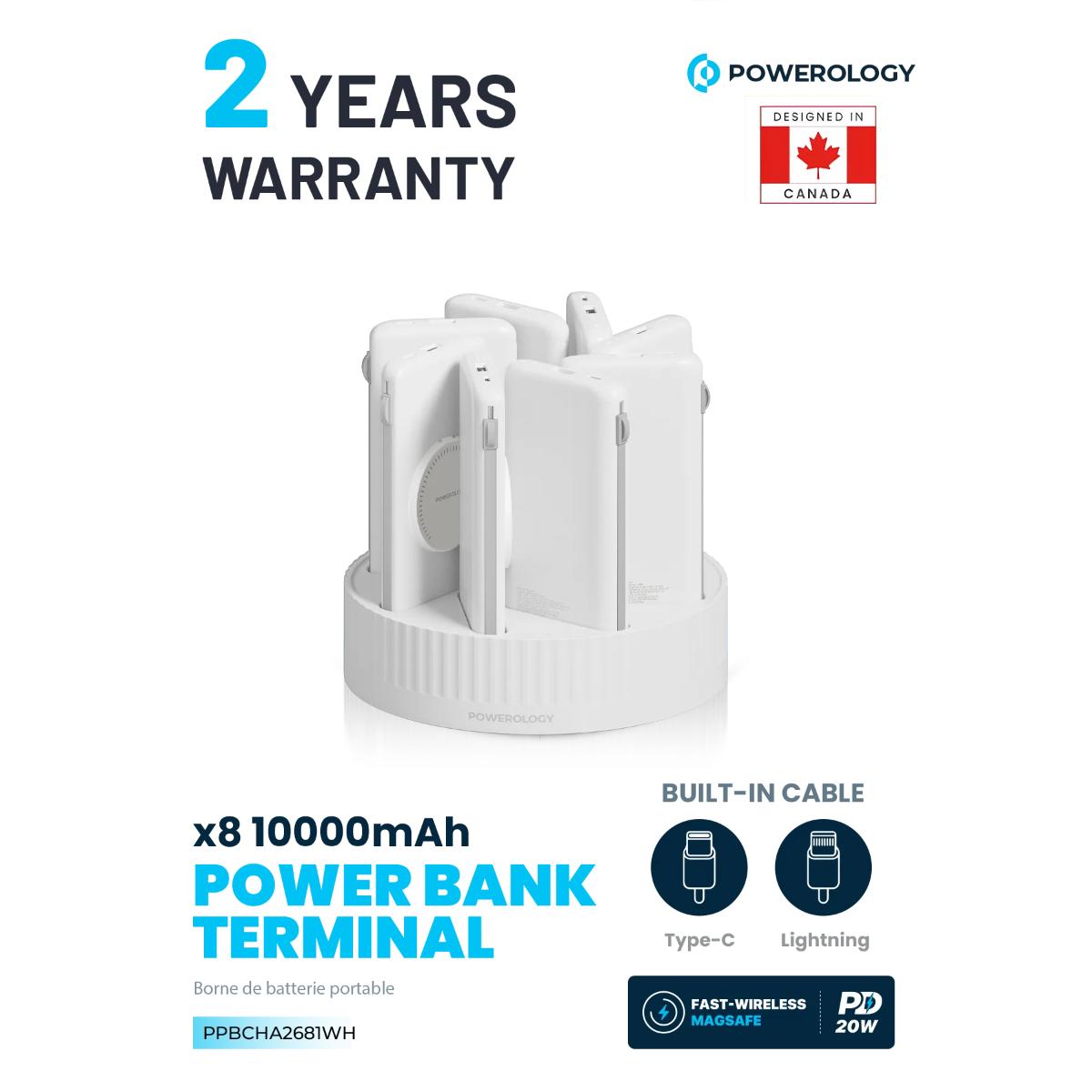 Powerology *8 10000mAh Powerbank Terminal