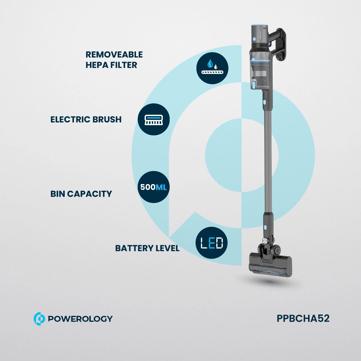 powerology Cordless Stick Vacuum