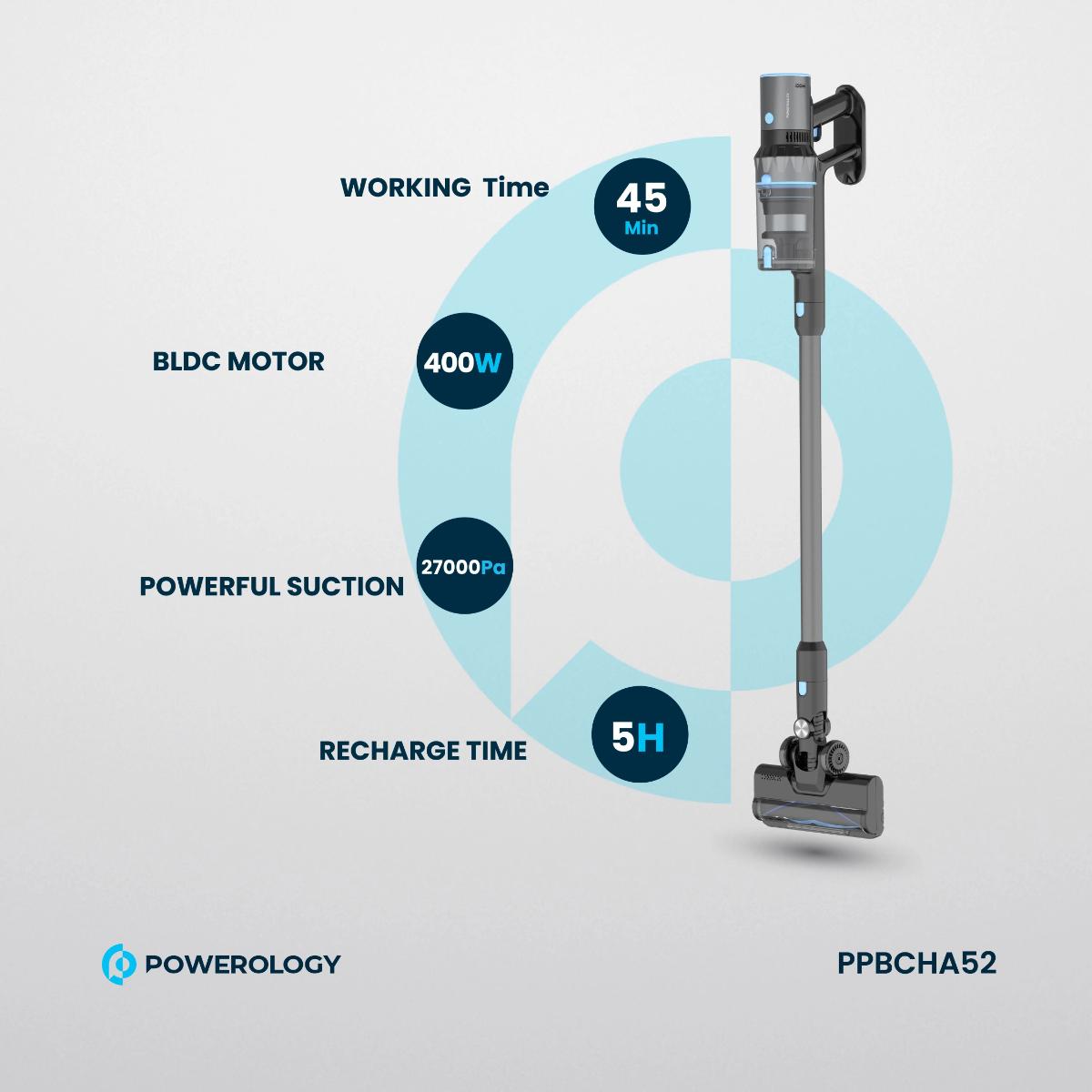 powerology Cordless Stick Vacuum
