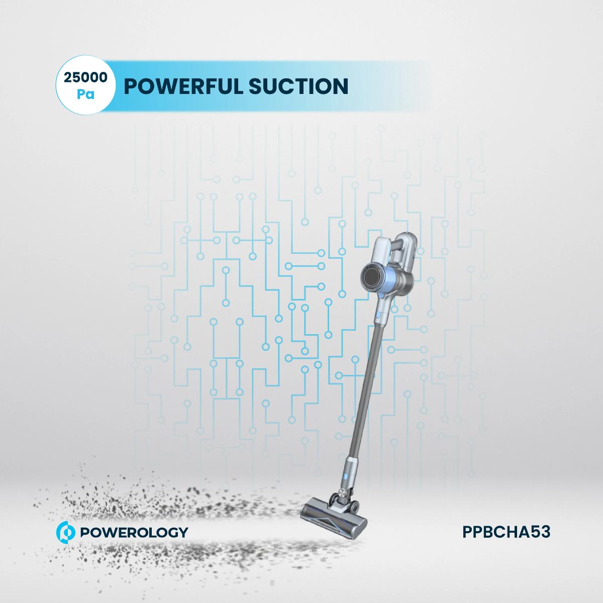 Powerology Smart Cordless Vacuum Cleaner (27000Pa)