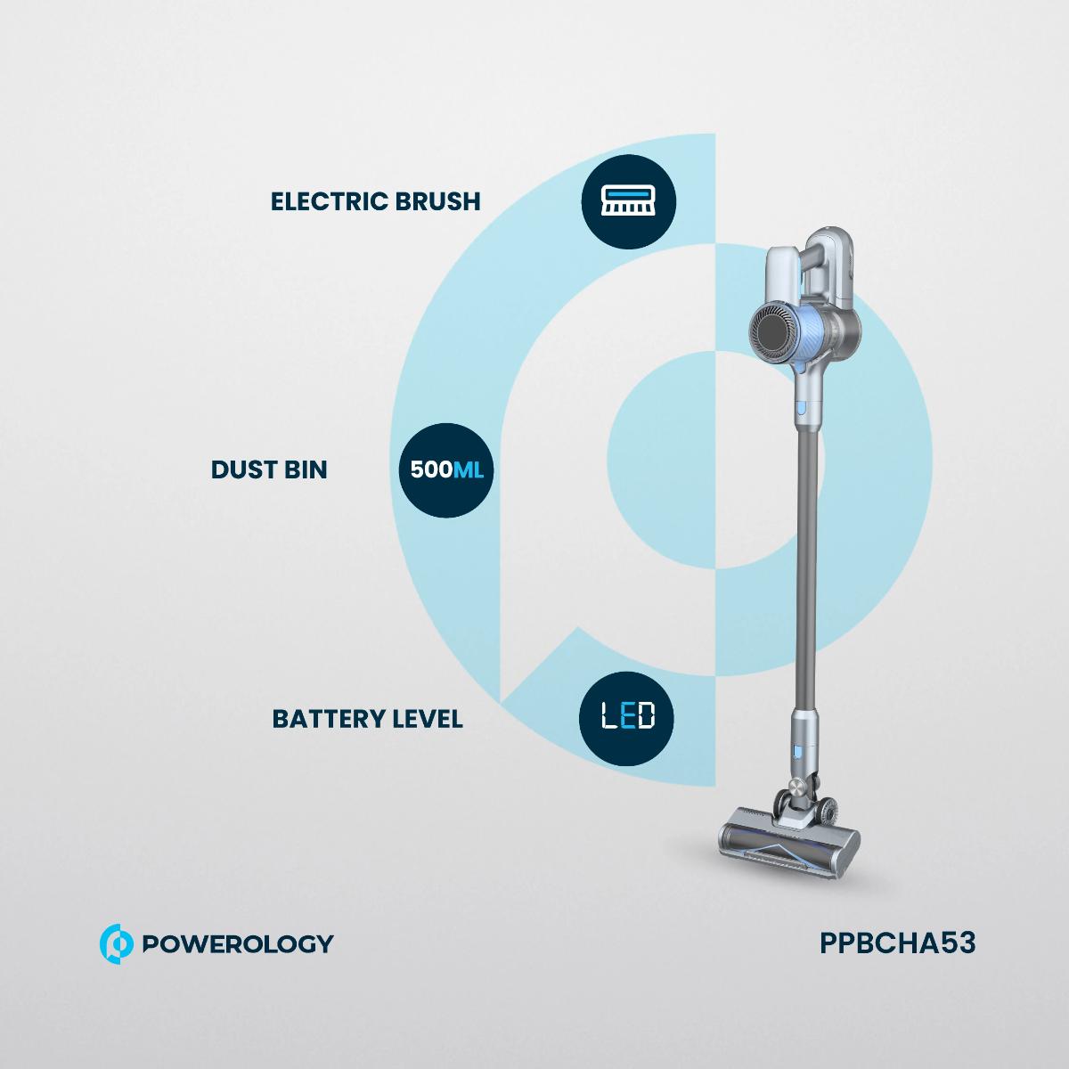 Powerology Smart Cordless Vacuum Cleaner (27000Pa)
