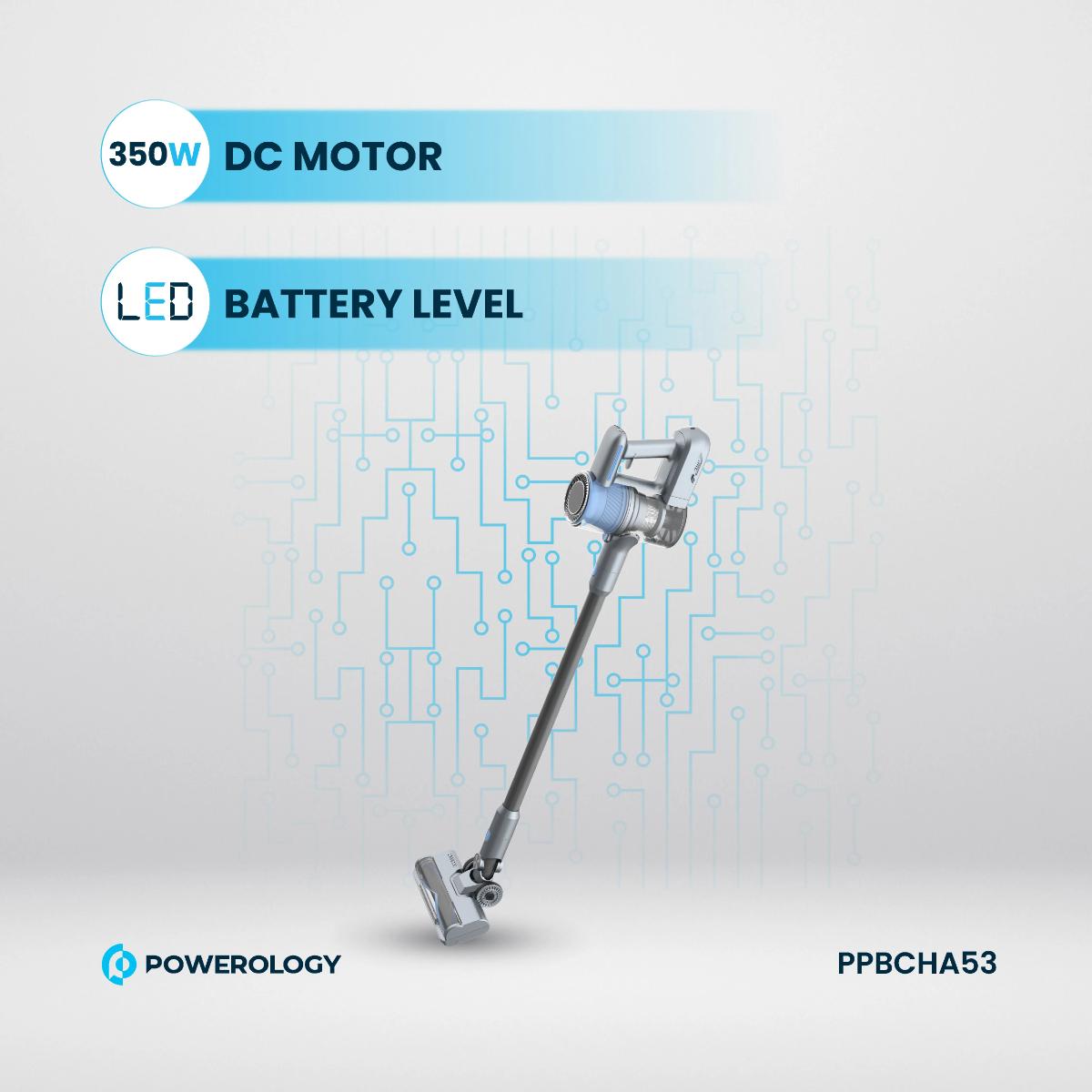 Powerology Smart Cordless Vacuum Cleaner (27000Pa)