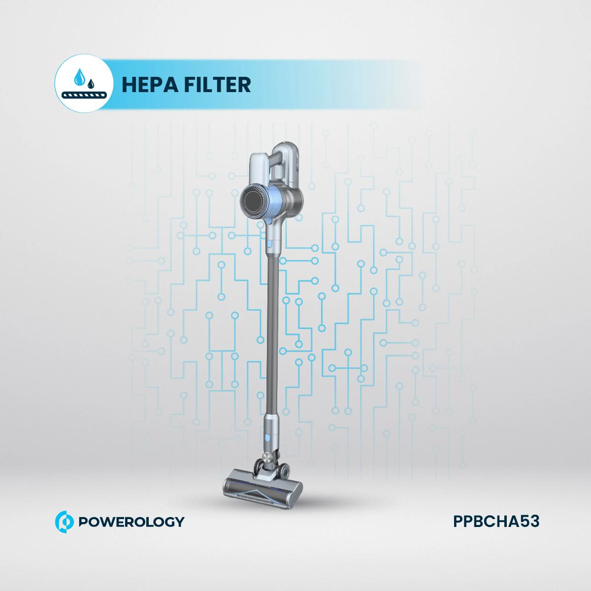 Powerology Smart Cordless Vacuum Cleaner (27000Pa)