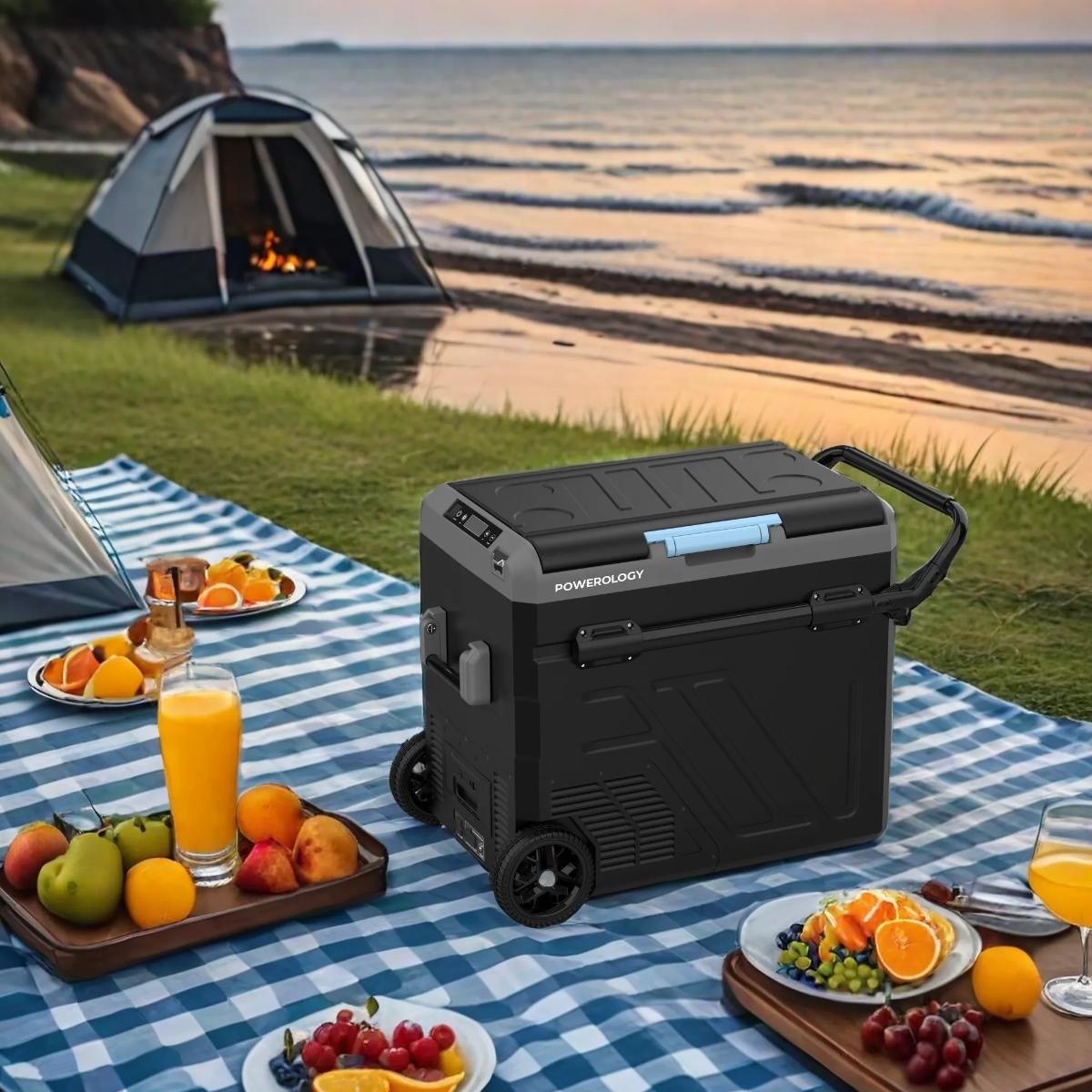 Powerology Dual Compartment Smart Fridge And Freezer