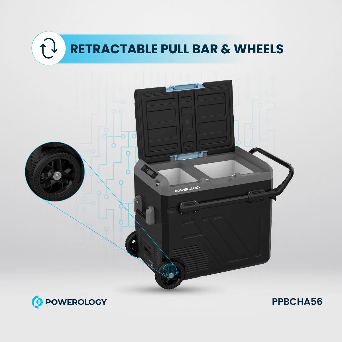 Powerology Dual Compartment Smart Fridge And Freezer