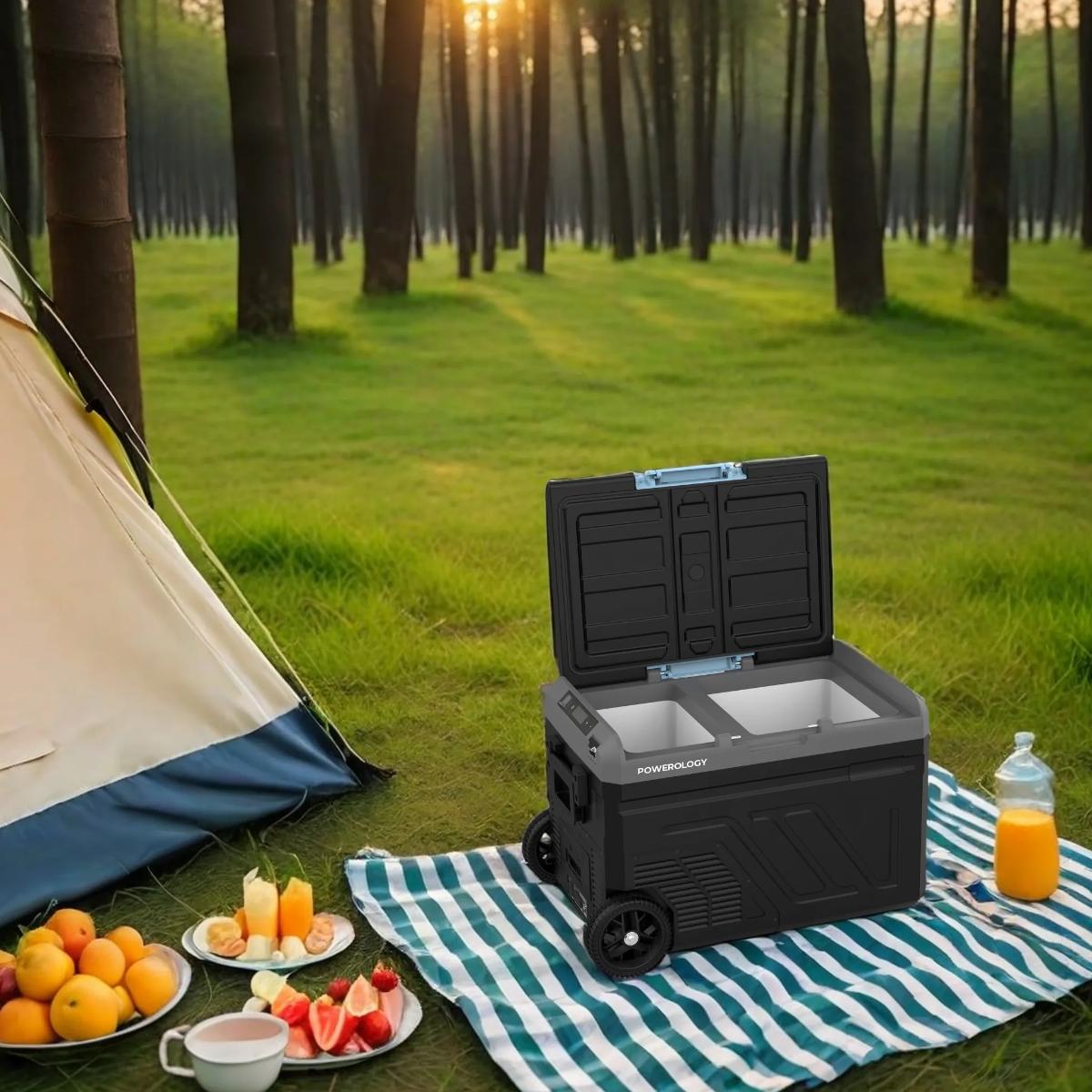 Powerology Dual Compartment Smart Fridge And Freezer