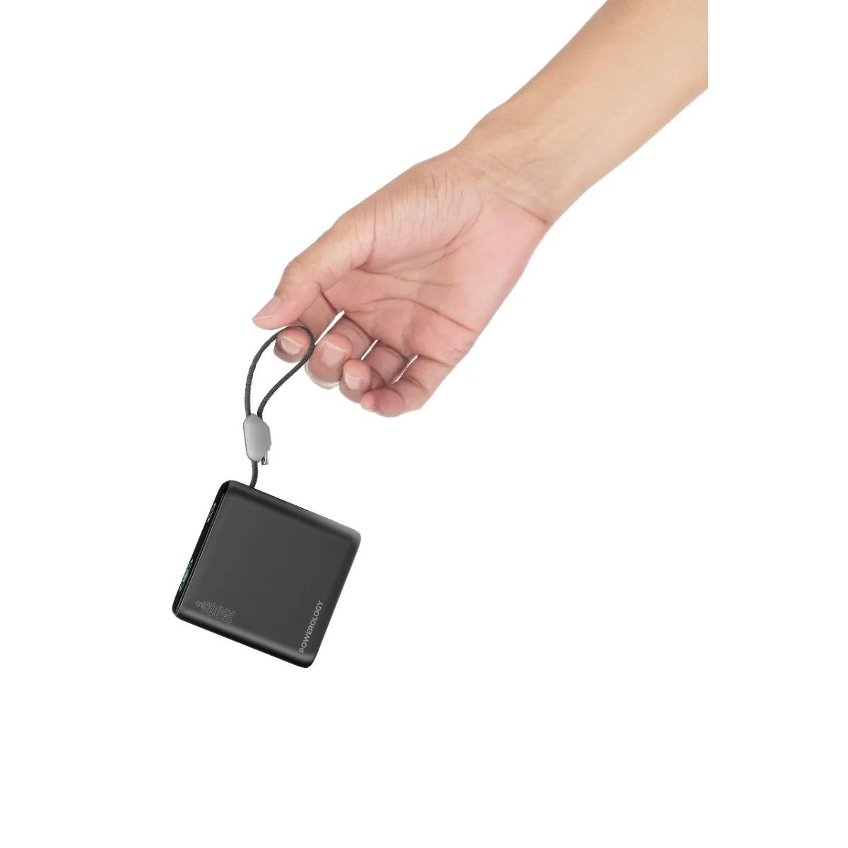 Powerology 15000mAh Mini Power Bank
