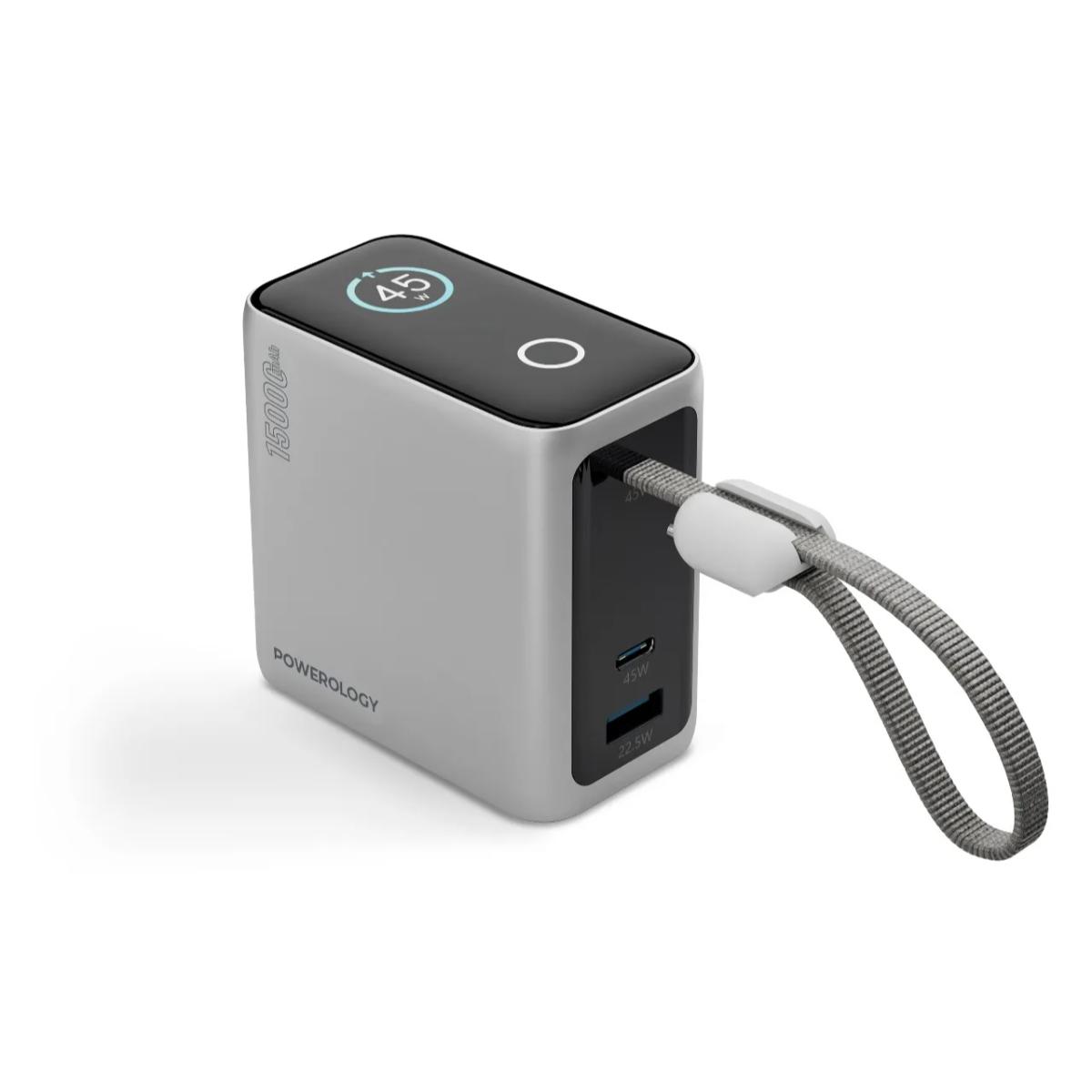 Powerology 15000mAh Mini Power Bank