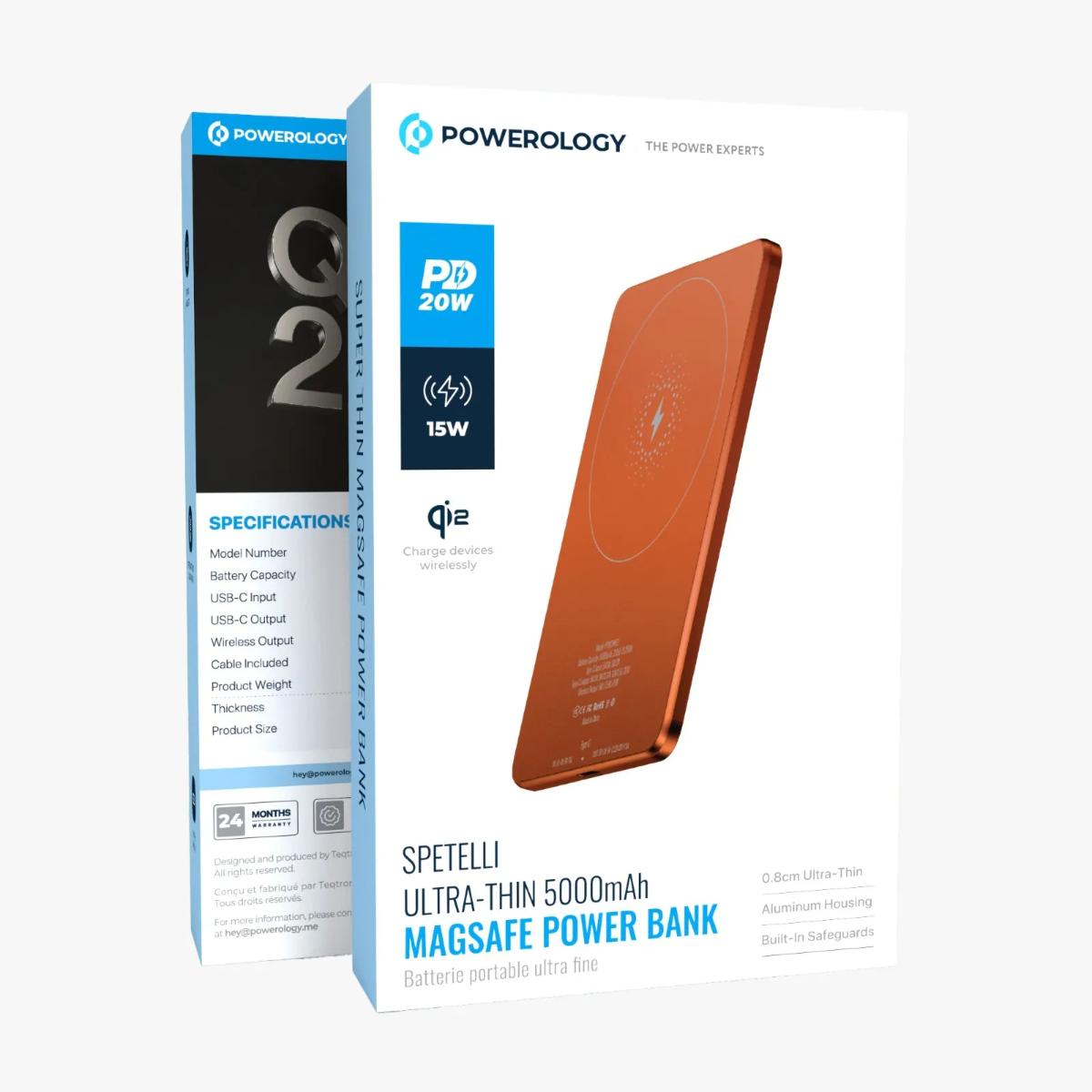 Powerology Ultra-Thin  MagSafe Power Bank
