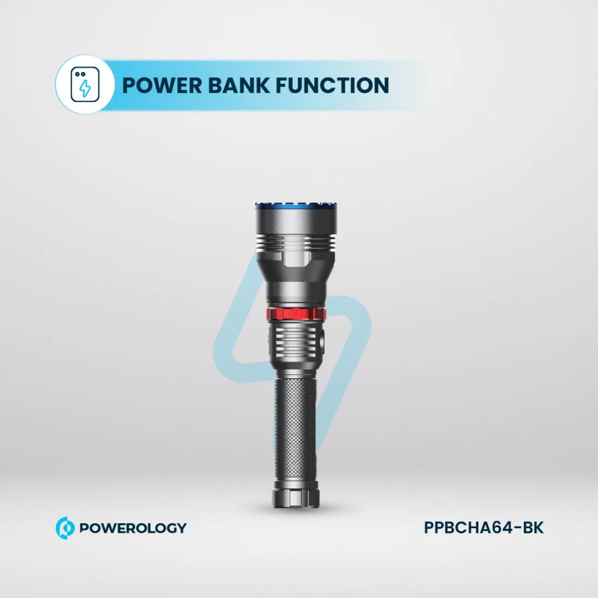 Powerology  Rechargeable LED Flash Light
