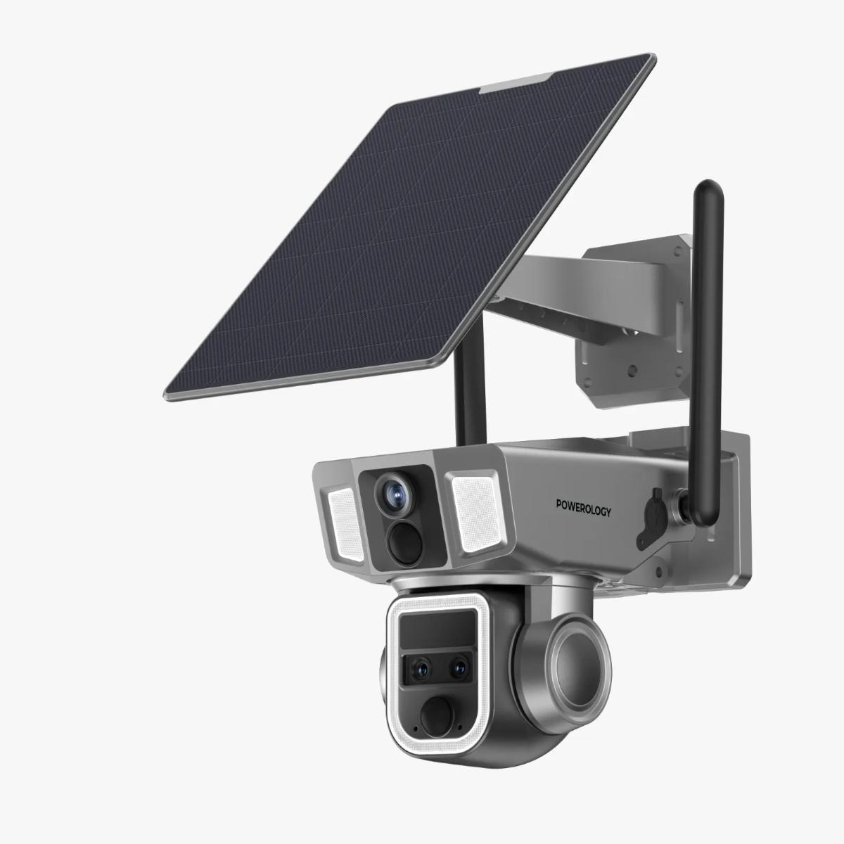 Powerology Ultimate 360° Solar Outdoor Security Camera