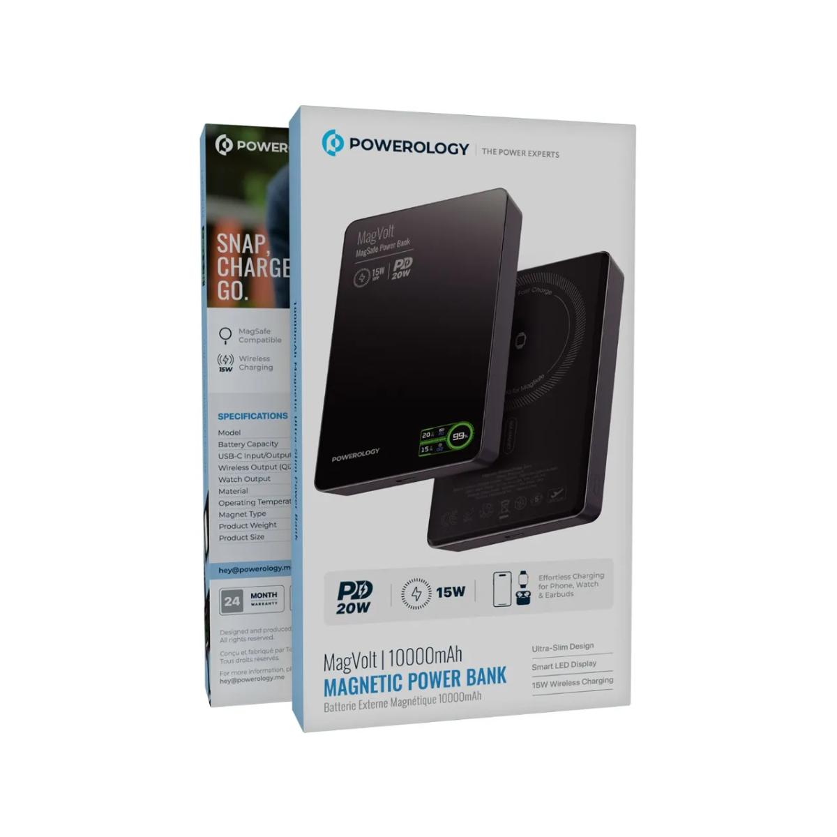 Powerology MagVolt 10000mAh  Power Bank
