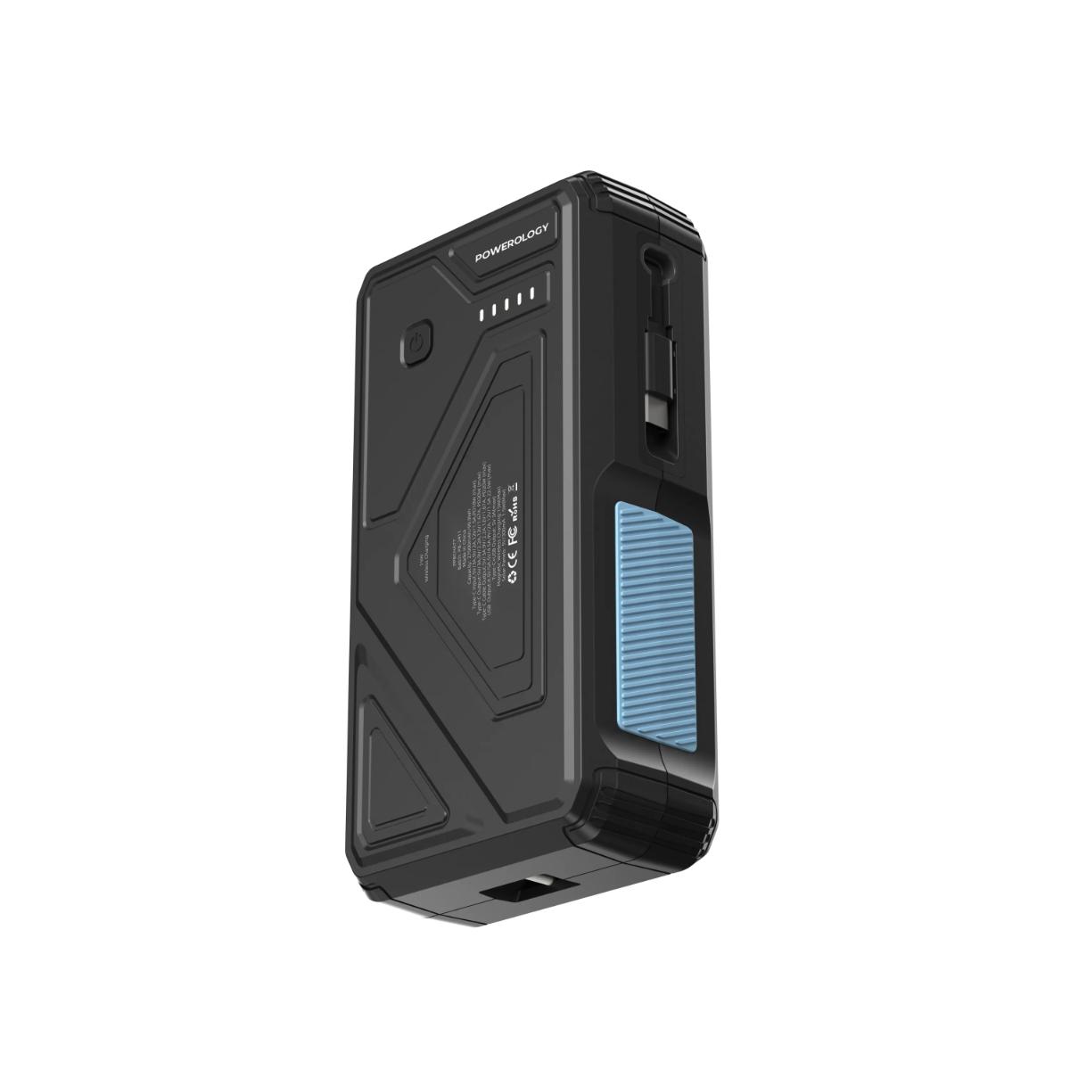 Powerology 27000mAh Solar Wireless Power Bank