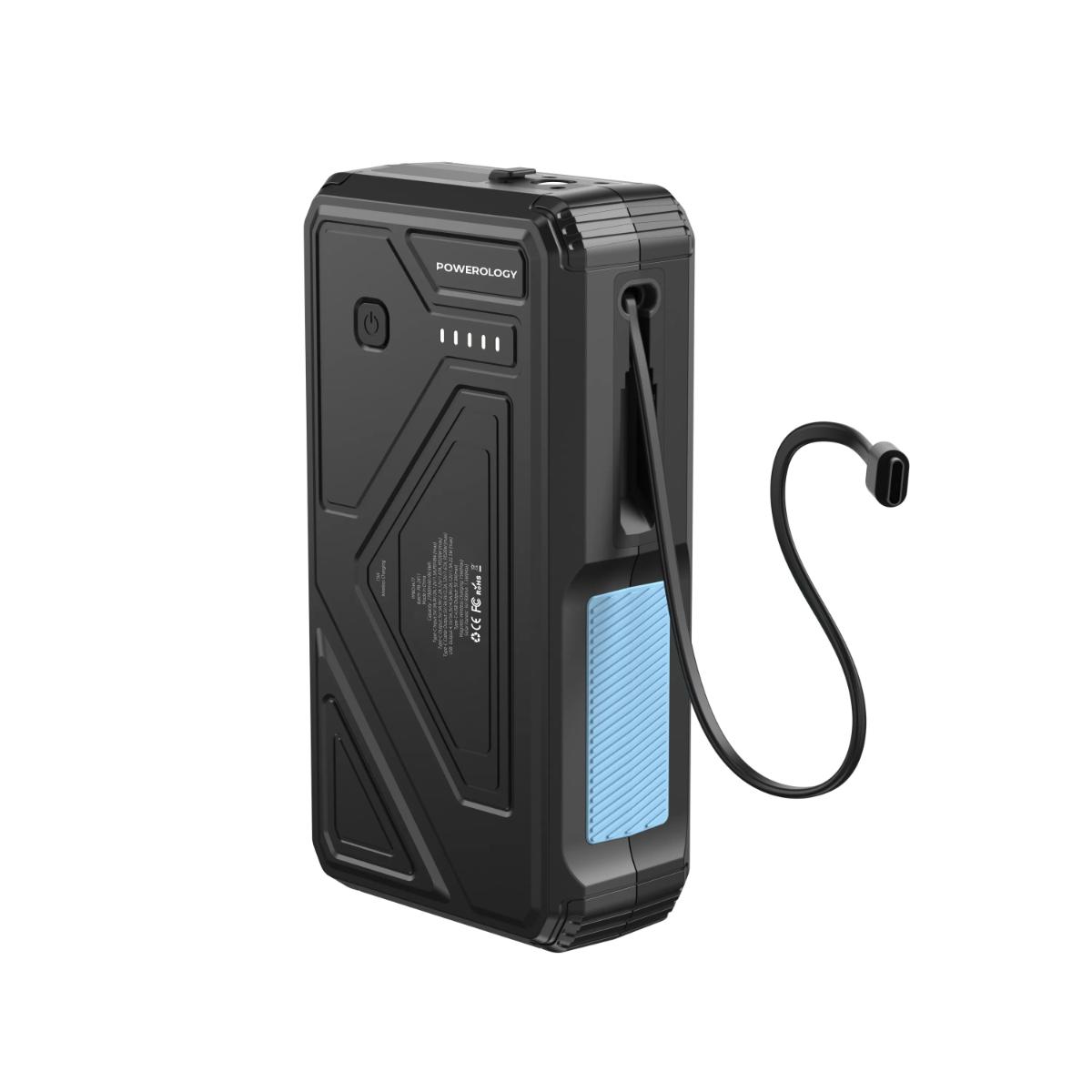 Powerology 27000mAh Solar Wireless Power Bank