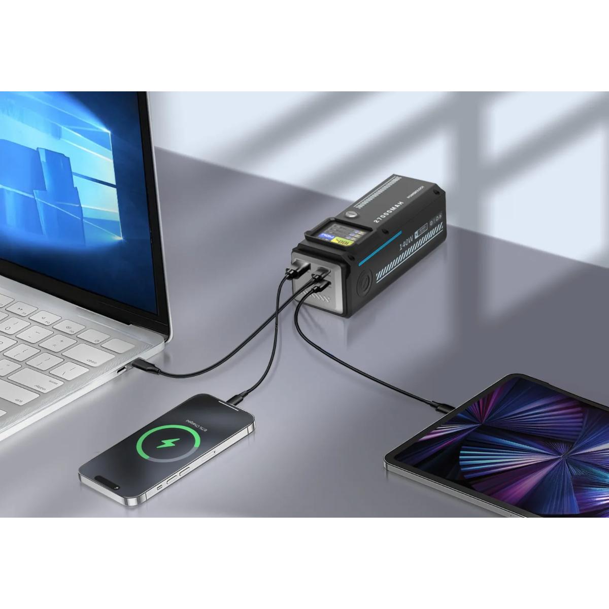 Powerology 27000mAh Smart Display Power Bank