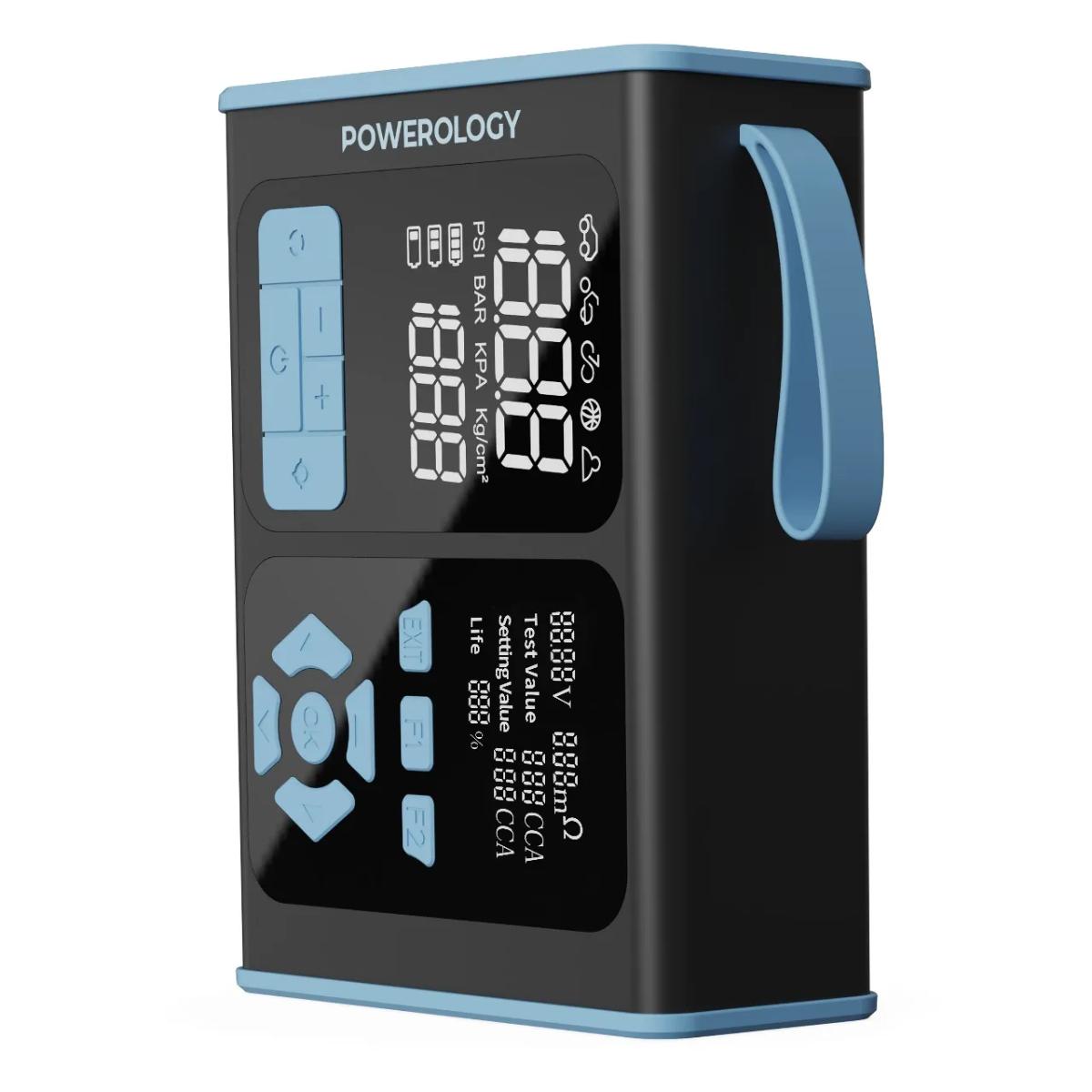 Powerology 4-in-1 Jump Starter, Tyre Inflator & OBD