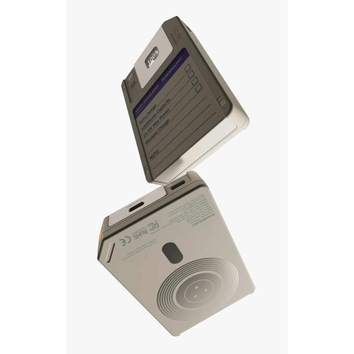Powerology  Floppy Disk 10,000mAh  Power Bank