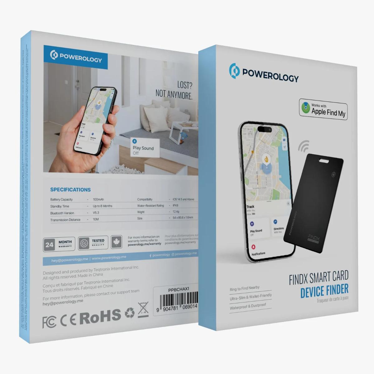 Powerology Findx Smart Card Device Finder