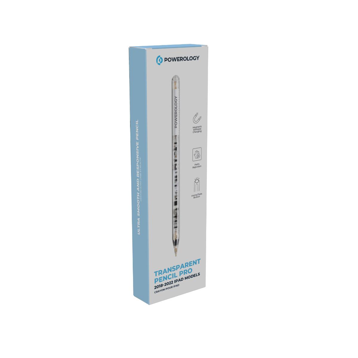 Powerology Transparent Stylus Pen for iPad