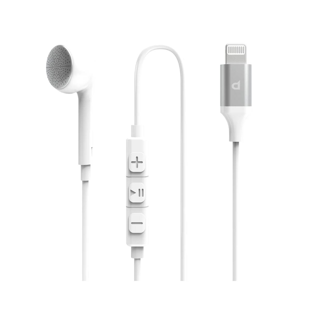 Powerology Mono Earphone Lightning Connector