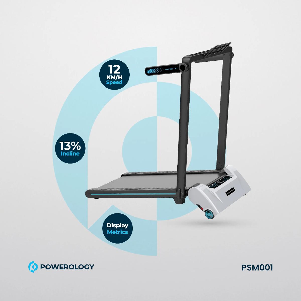 Powerology Incline Folding Treadmill