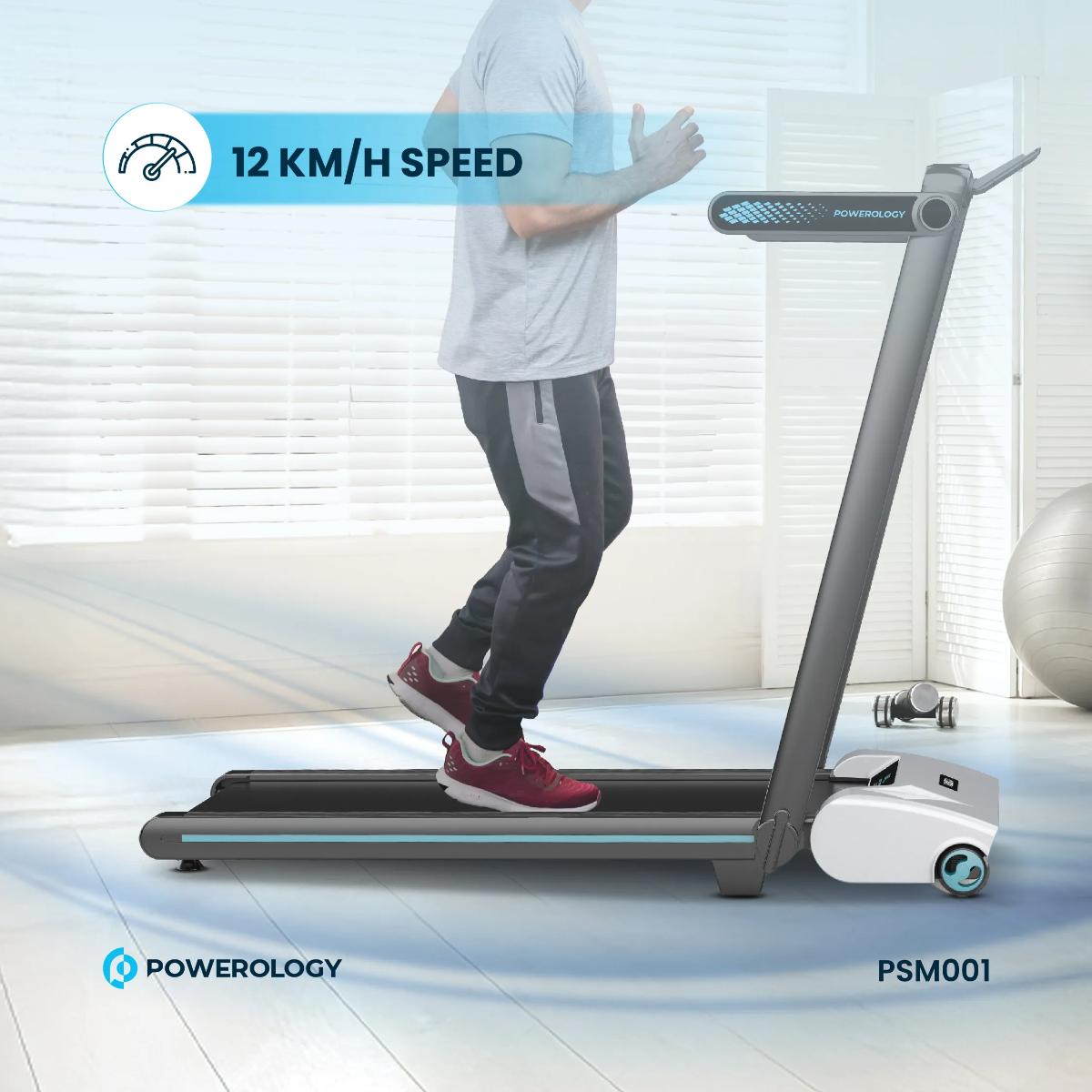 Powerology Incline Folding Treadmill