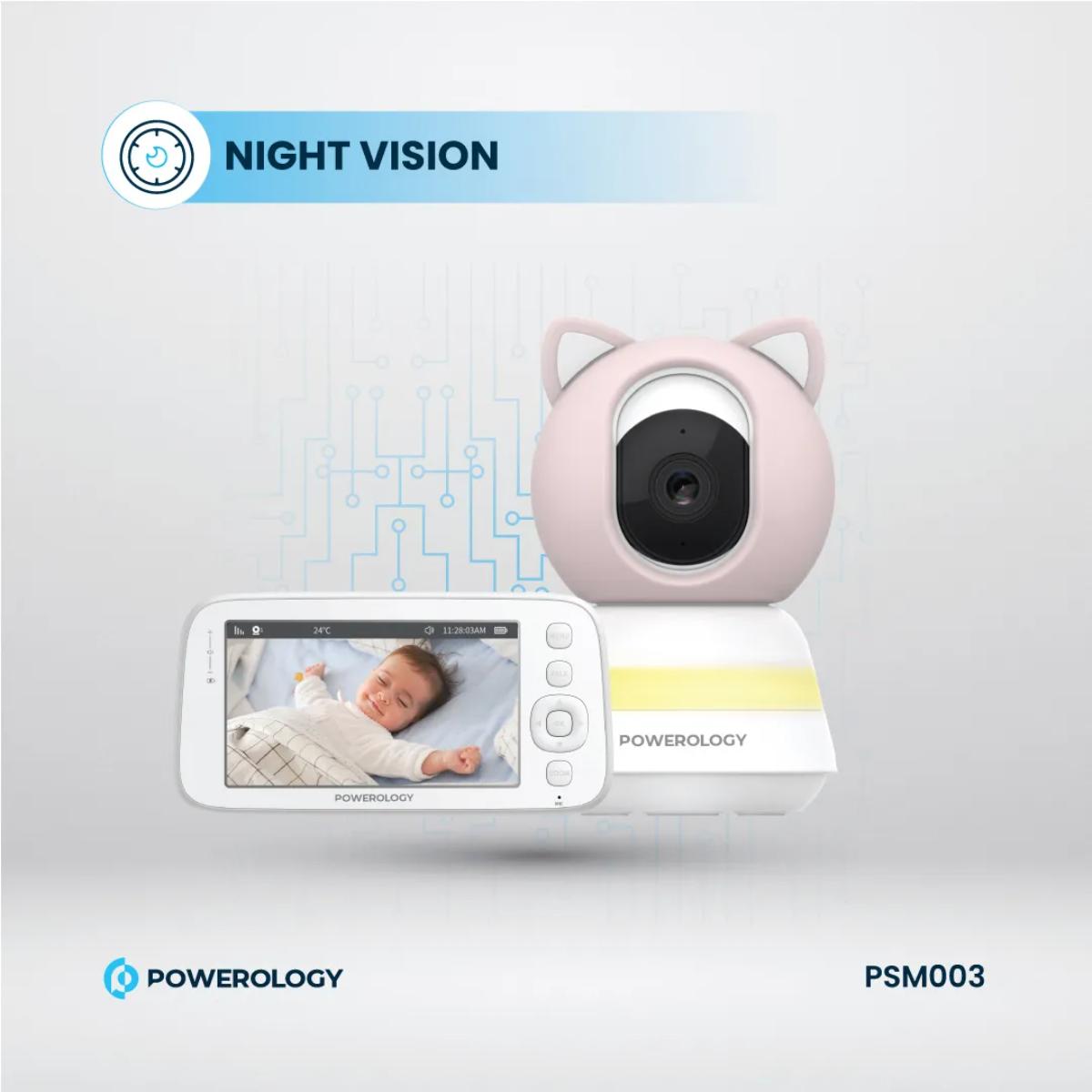 Powerology Monitor & App Baby Camera
