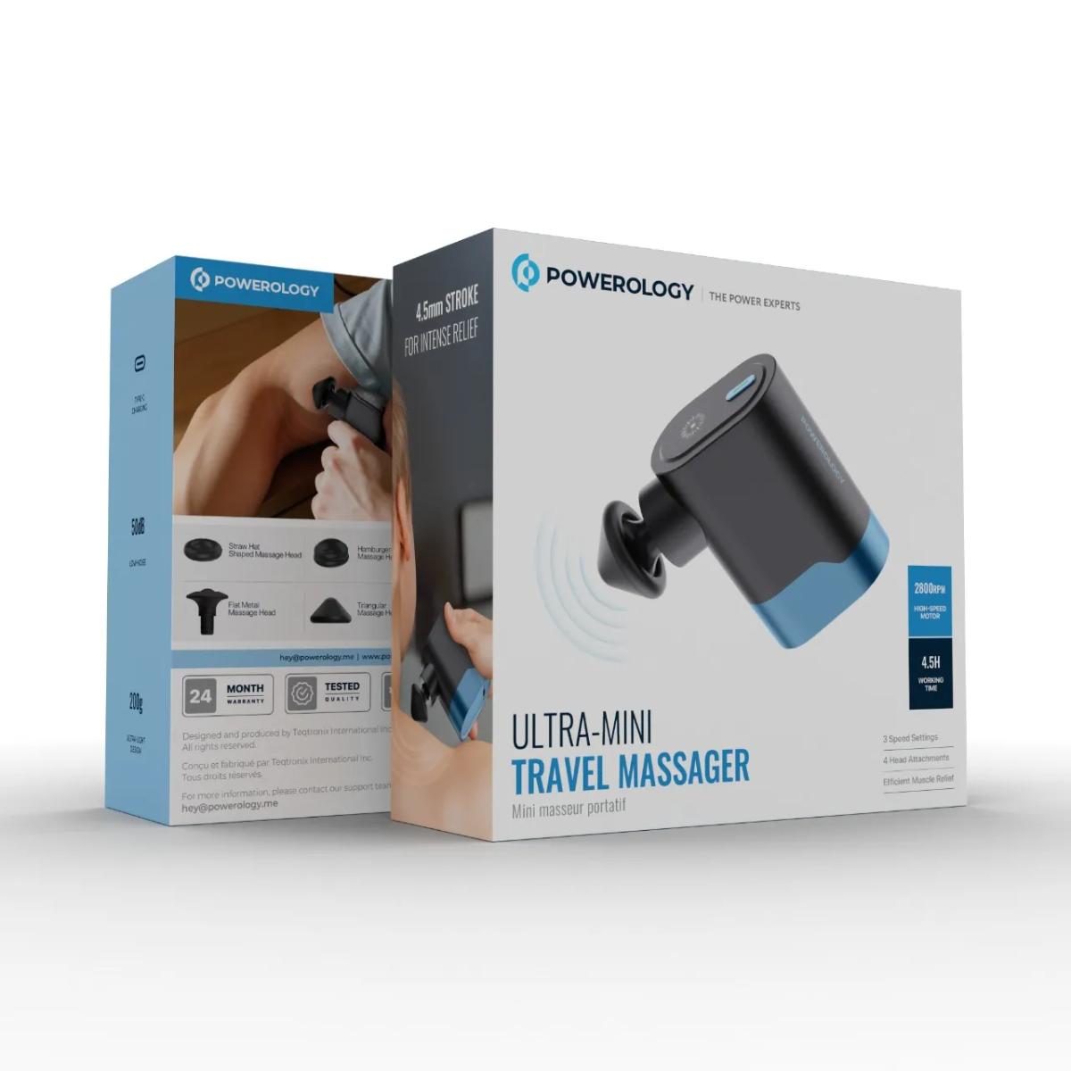 Powerology Ultra-Mini Travel Massager