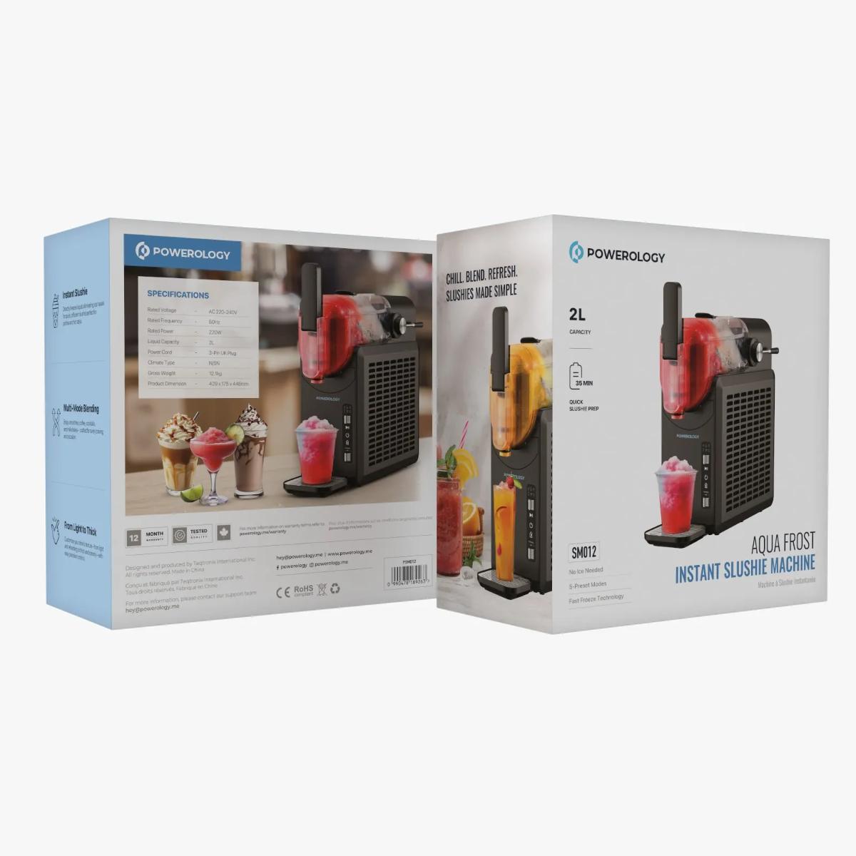 Powerology Aqua frost Instand Slushie Machine