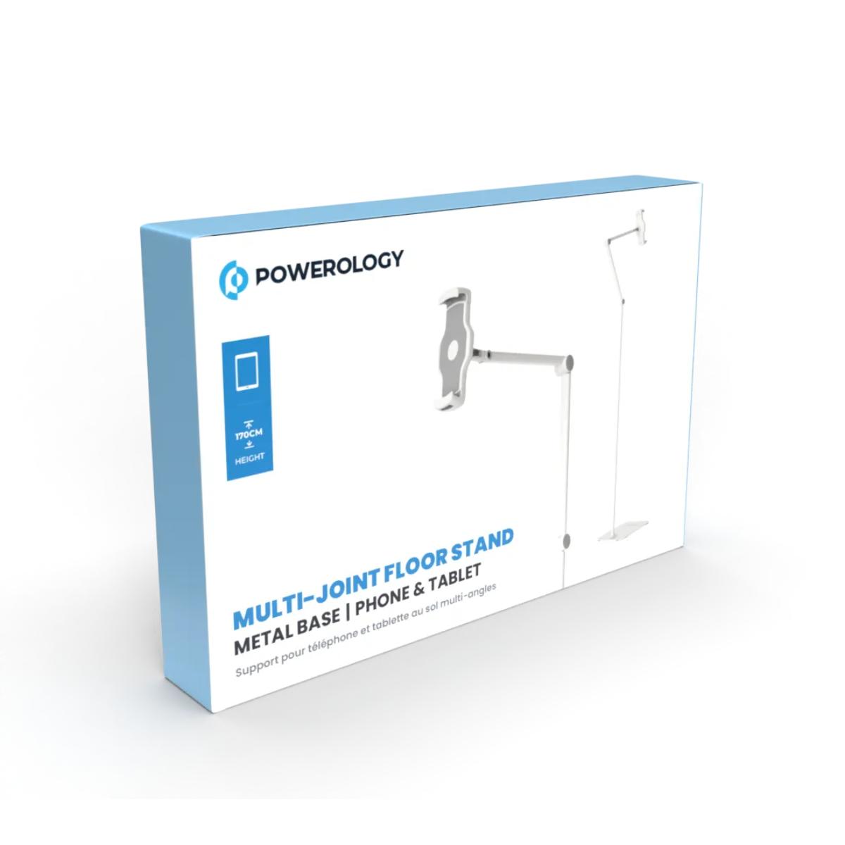 Powerology Multi-Joint Metal Floor Stand