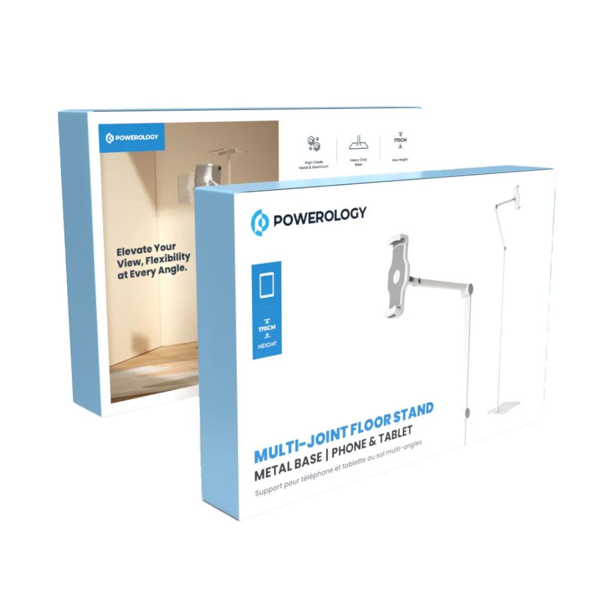 Powerology Multi-Joint Metal Floor Stand