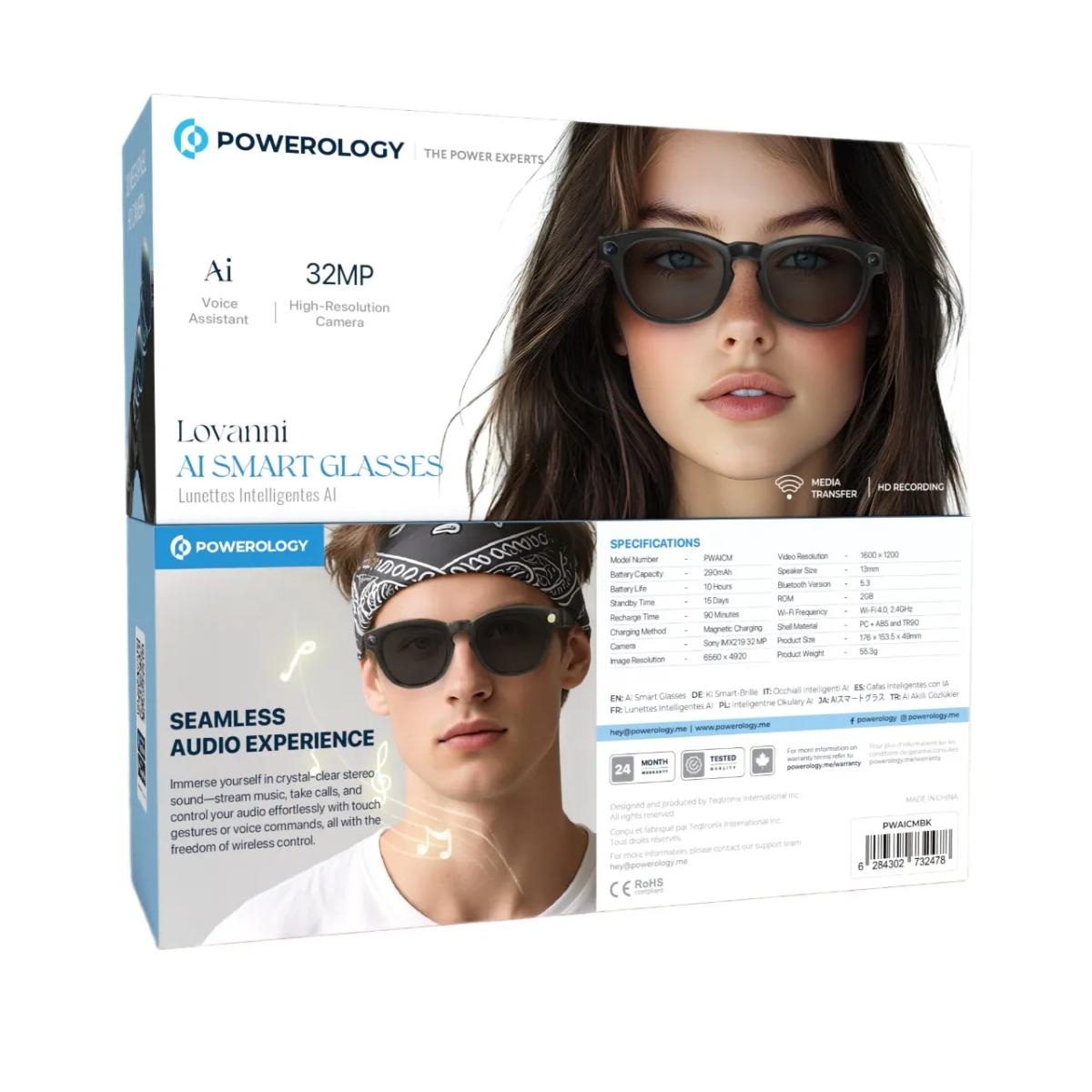 Powerology Lovanni Ai Smart Glasses