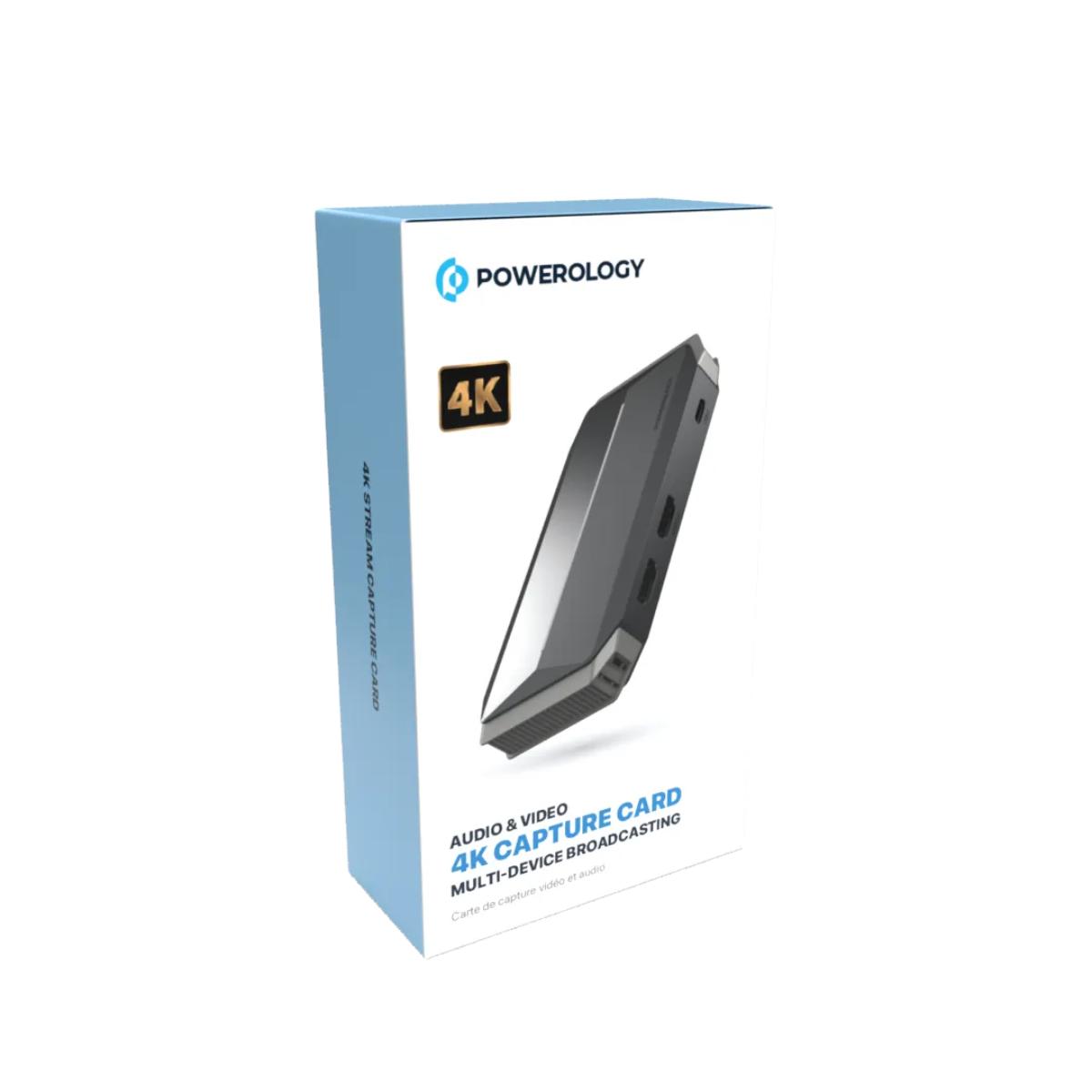 Powerology 4K Multi-Device Audio & Video Capture Card
